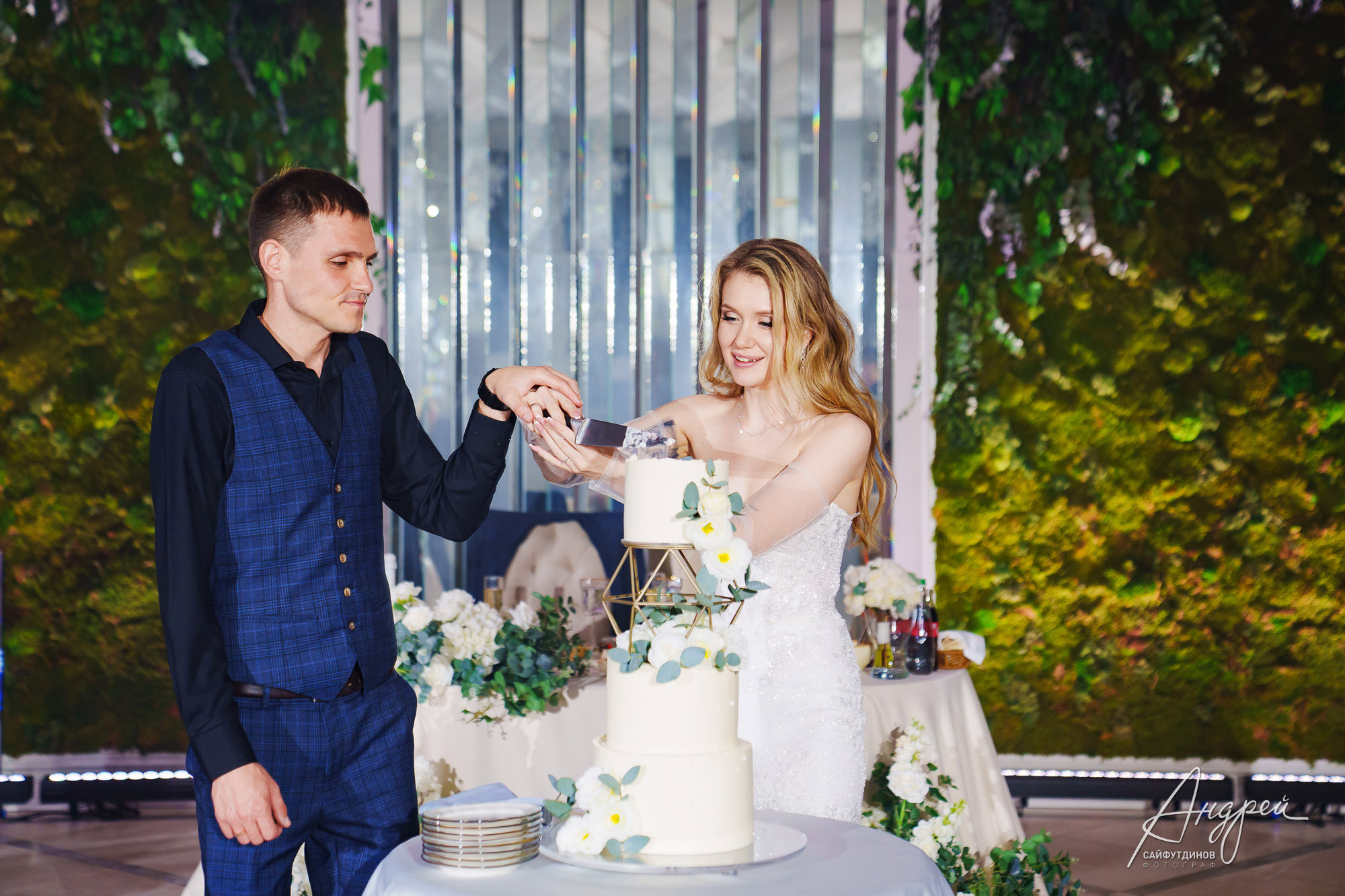 Свадебная фотосессия Аксиньи и Сергея. Свадебный и семейный фотограф в Ростове-на-Дону. Андрей Сайфутдинов