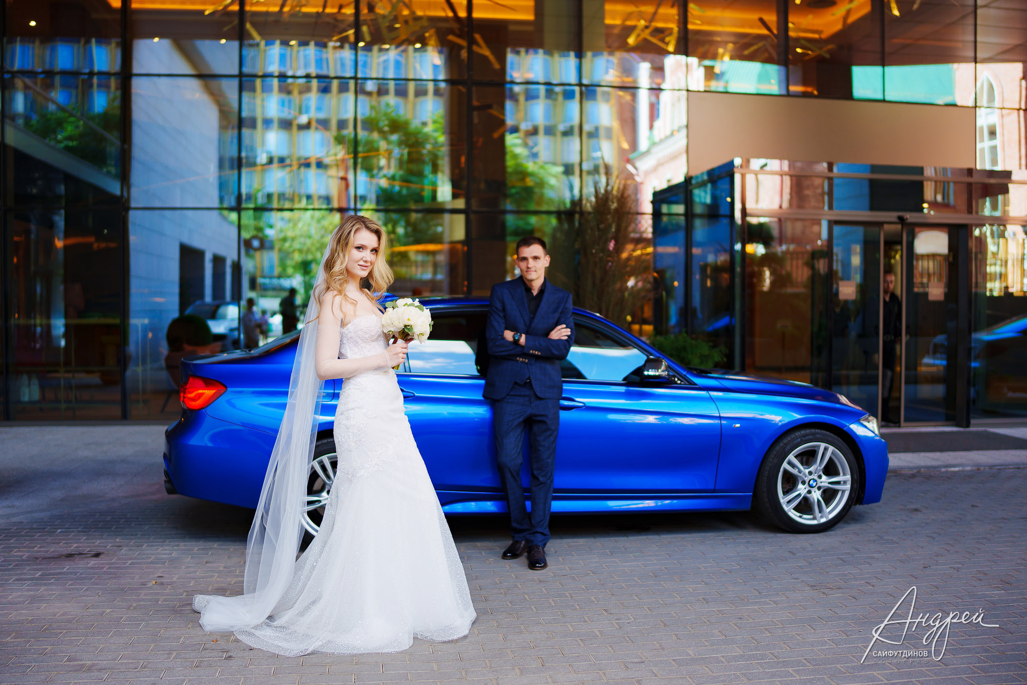 Свадебная фотосессия Аксиньи и Сергея. Свадебный и семейный фотограф в Ростове-на-Дону. Андрей Сайфутдинов