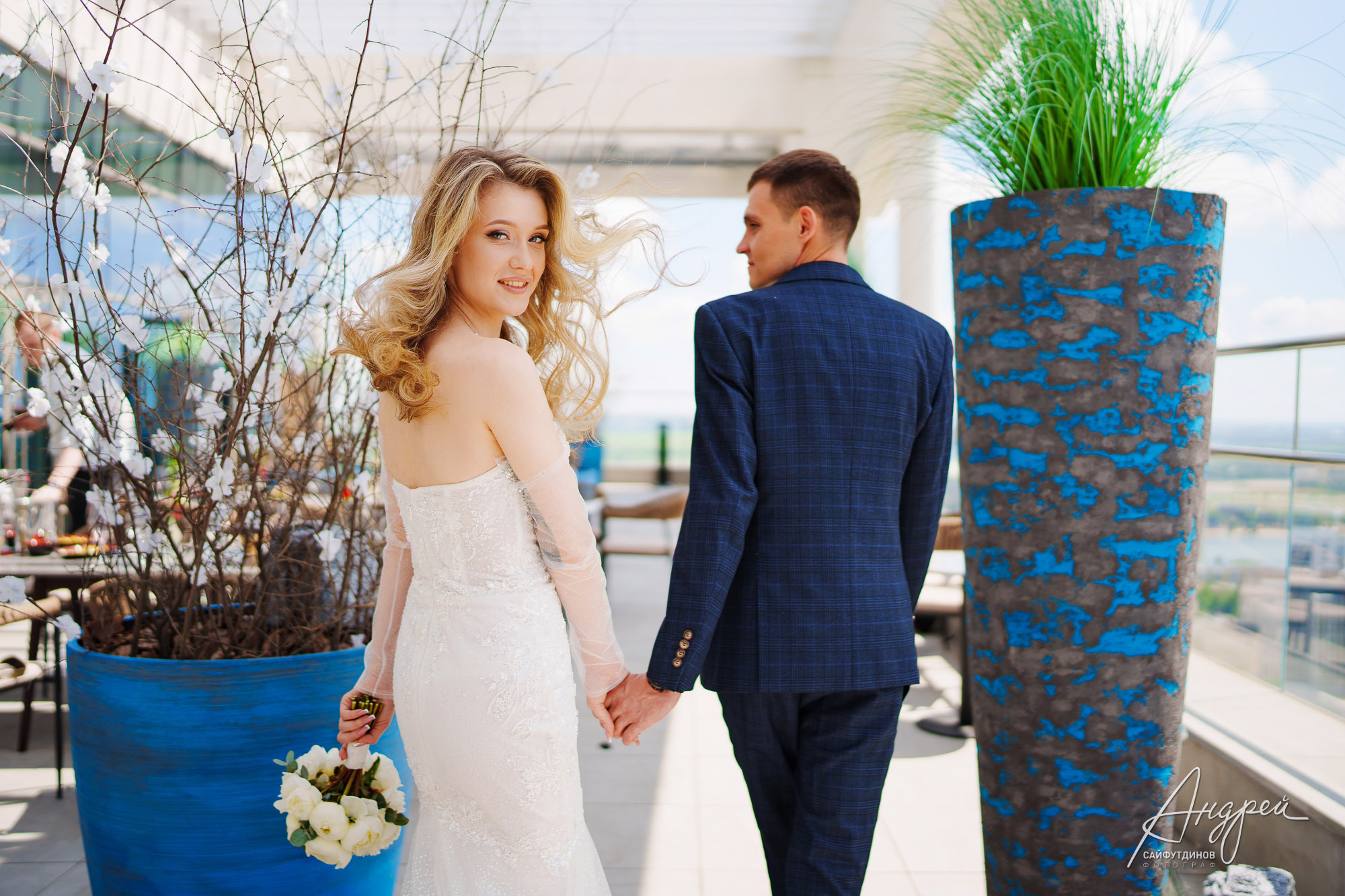 Свадебная фотосессия Аксиньи и Сергея. Свадебный и семейный фотограф в Ростове-на-Дону. Андрей Сайфутдинов