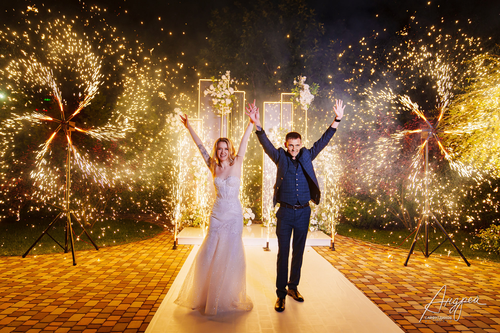 Свадебная фотосессия Аксиньи и Сергея. Свадебный и семейный фотограф в Ростове-на-Дону. Андрей Сайфутдинов