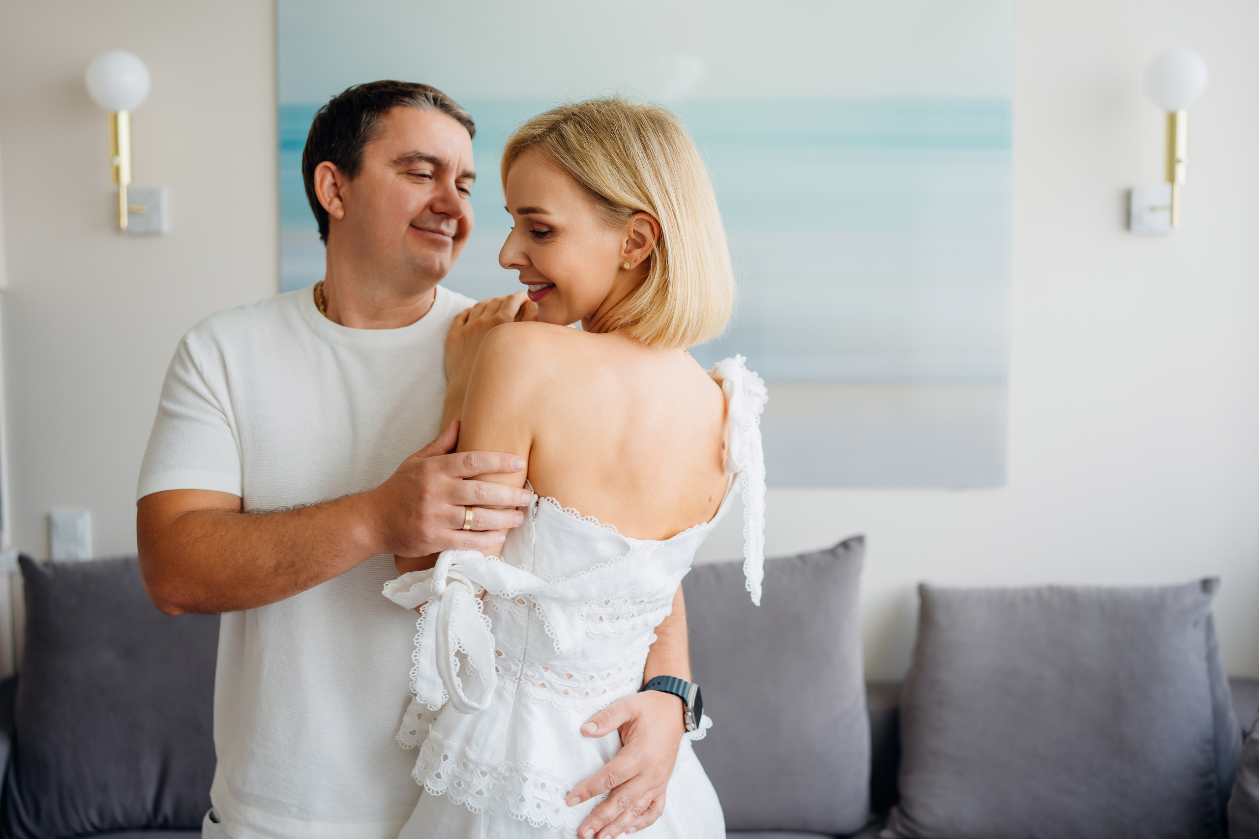 Домашняя фотосессия Есюши, Вики и Ильи ;). Свадебный и семейный фотограф в Ростове-на-Дону. Андрей Сайфутдинов