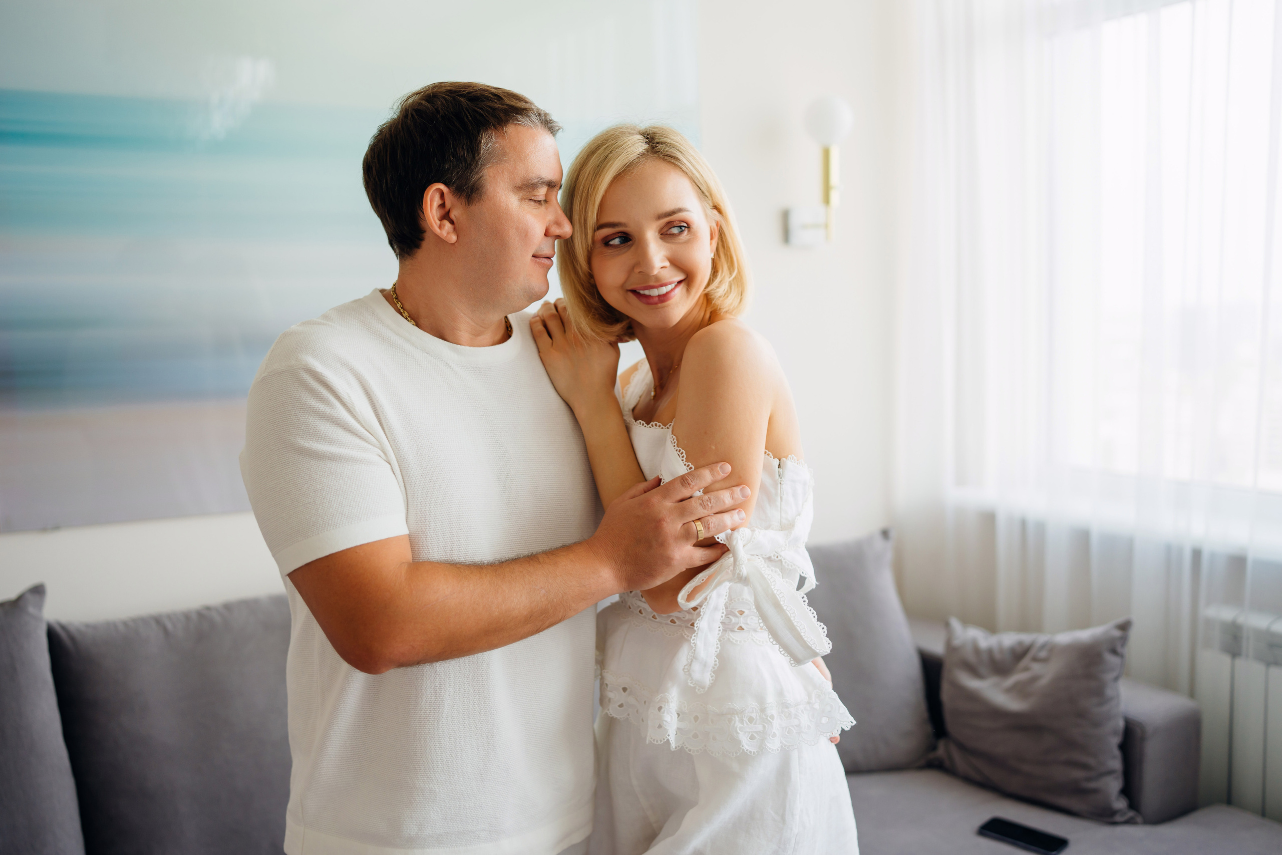 Домашняя фотосессия Есюши, Вики и Ильи ;). Свадебный и семейный фотограф в Ростове-на-Дону. Андрей Сайфутдинов