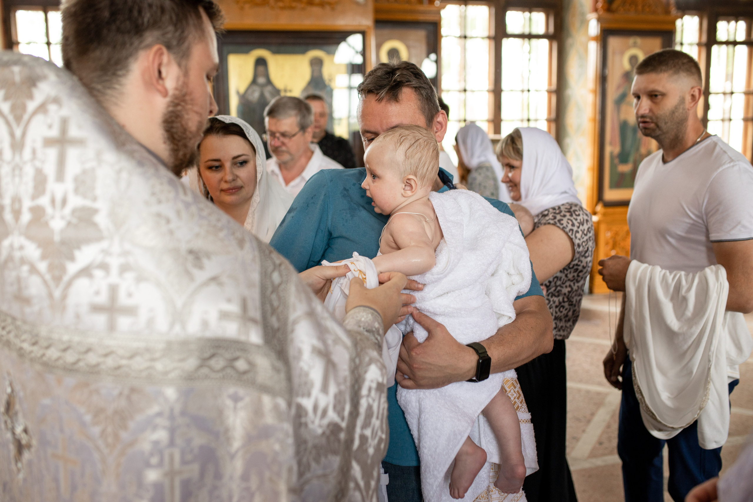 Таинство Крещения Вити. Фотограф в Железнодорожном и Балашихе
