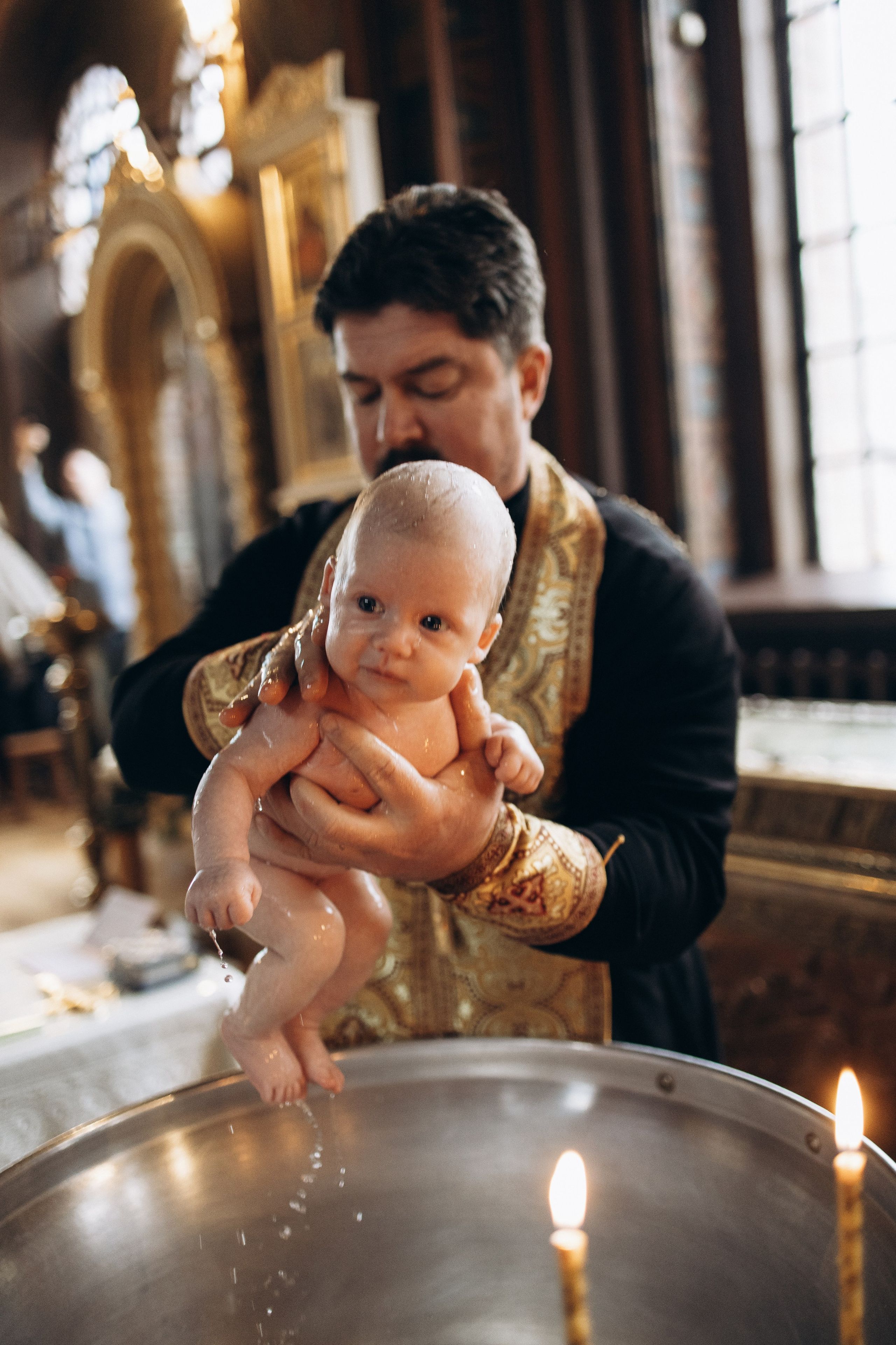 Крещение Софии. Самый теплый фотограф в Краснодаре Рябоконь Ксения