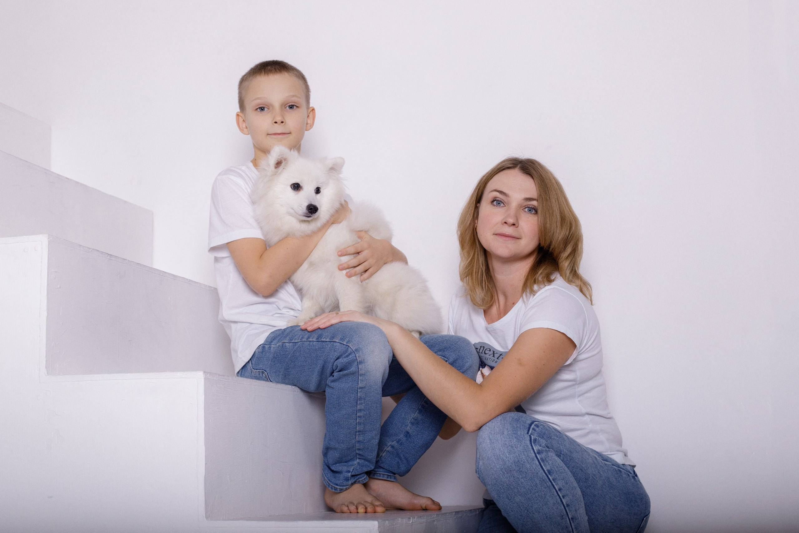 Марина, Дима и Дэли. Фотограф-анималист в Калуге Мария Шерскова