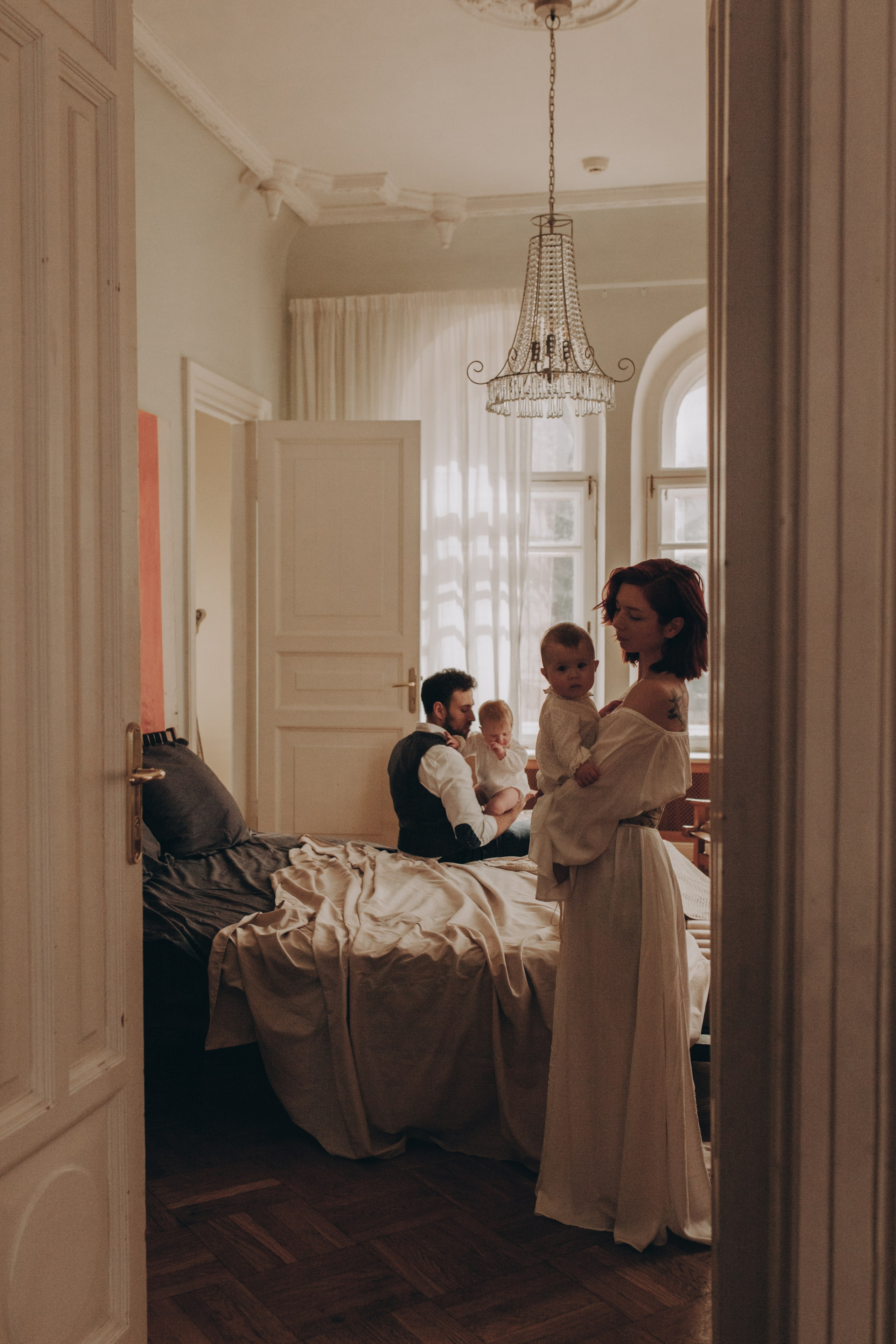 Маша, Саша и малышки. Семейный фотограф Полина Сарина Москва