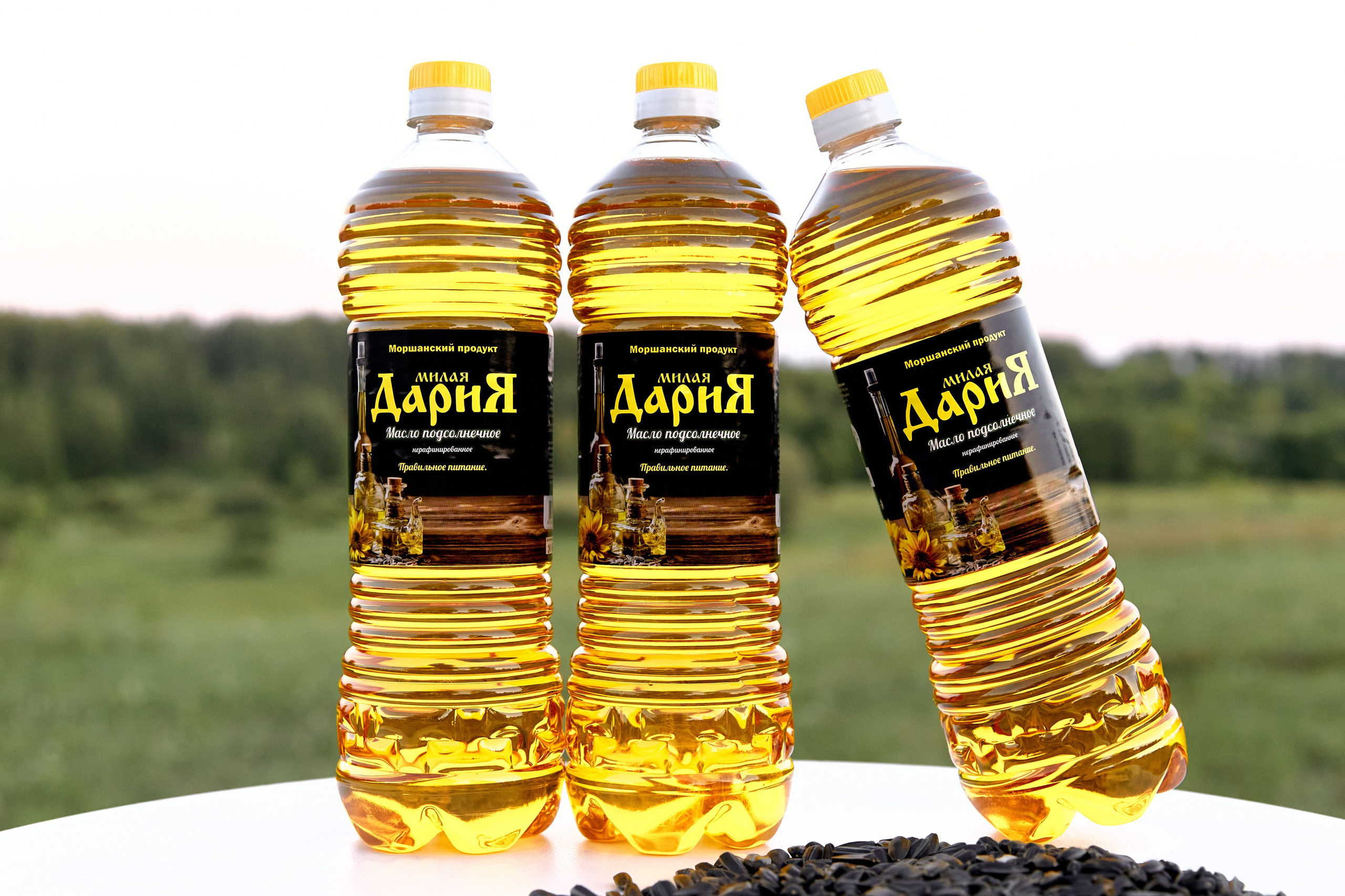 Подсолнечное масло. Фотограф Александр Казин