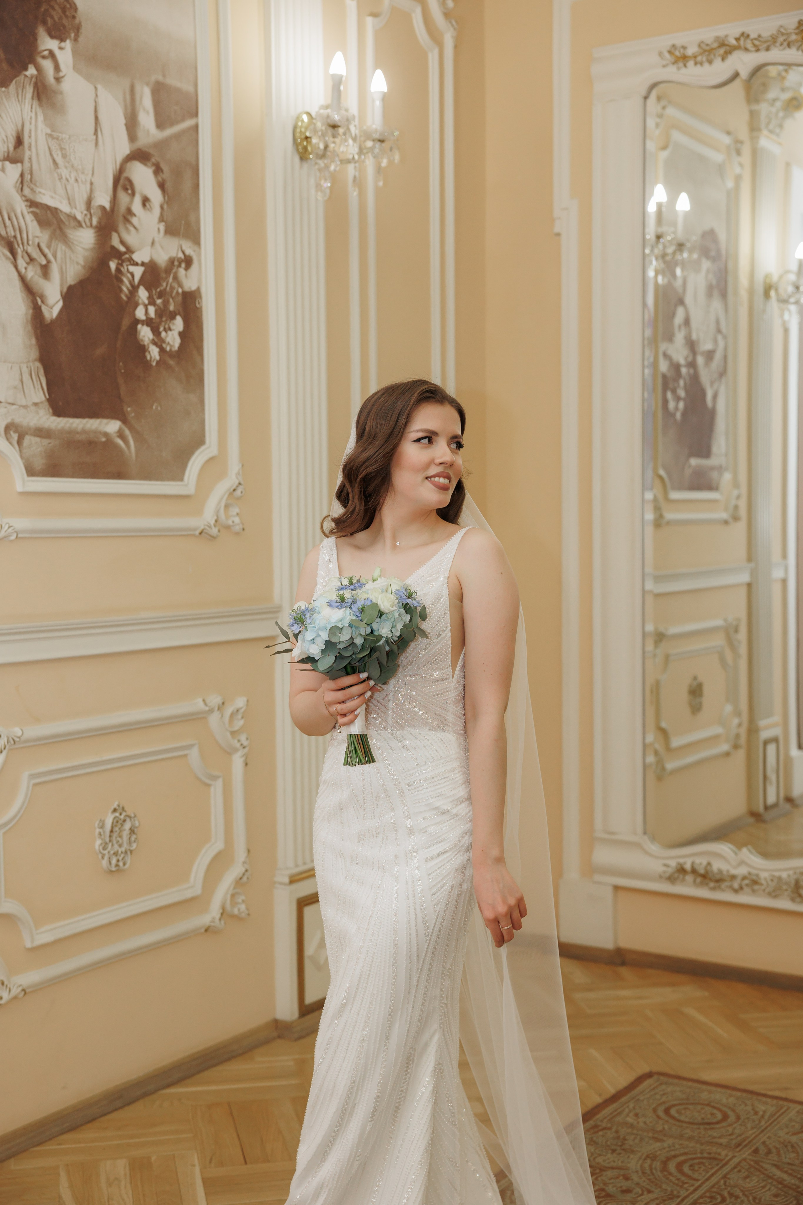 Даша и Дима, Грибоедовский ЗАГС. Свадебный и репортажный фотограф (Москва, Королев и другие)