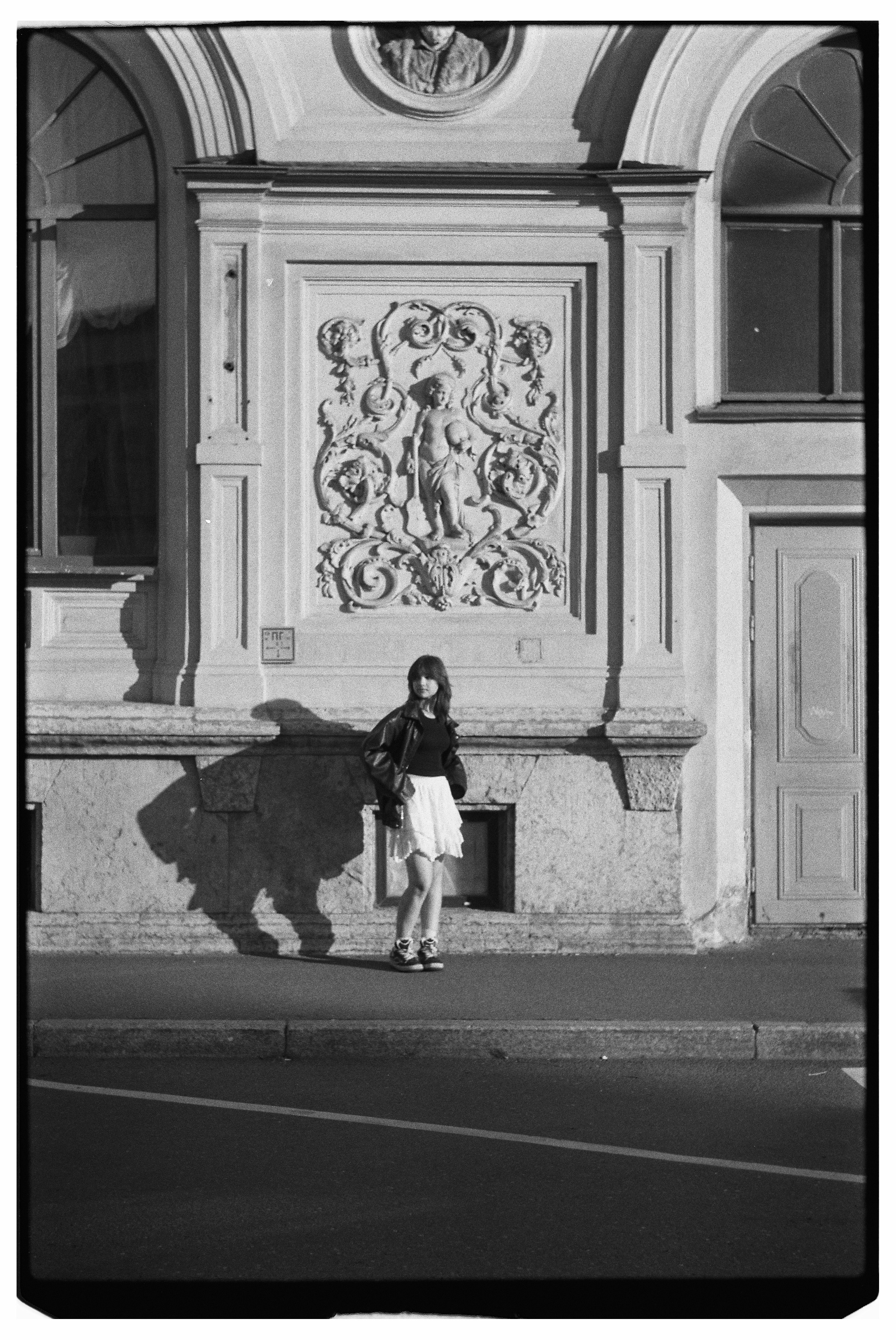 Прогулочная фотосессия на плёнку для Лены в Санкт-Петербурге. Светлана Гопанюк. Портретный фотограф. Санкт-Петербург. СПб