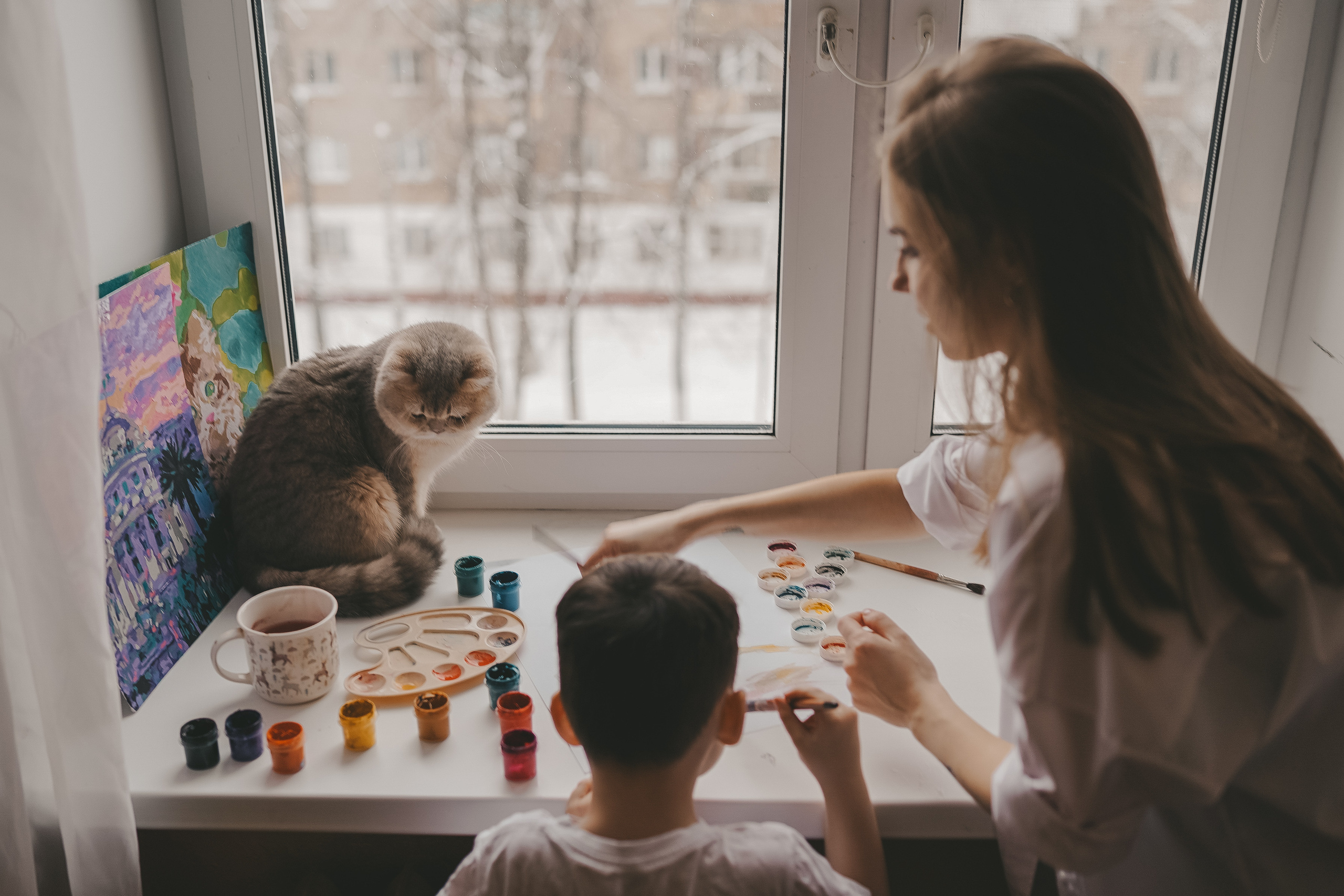 Домашняя фотосессия. Семейный lifestyle фотограф Наталья Разгуляева в Москве