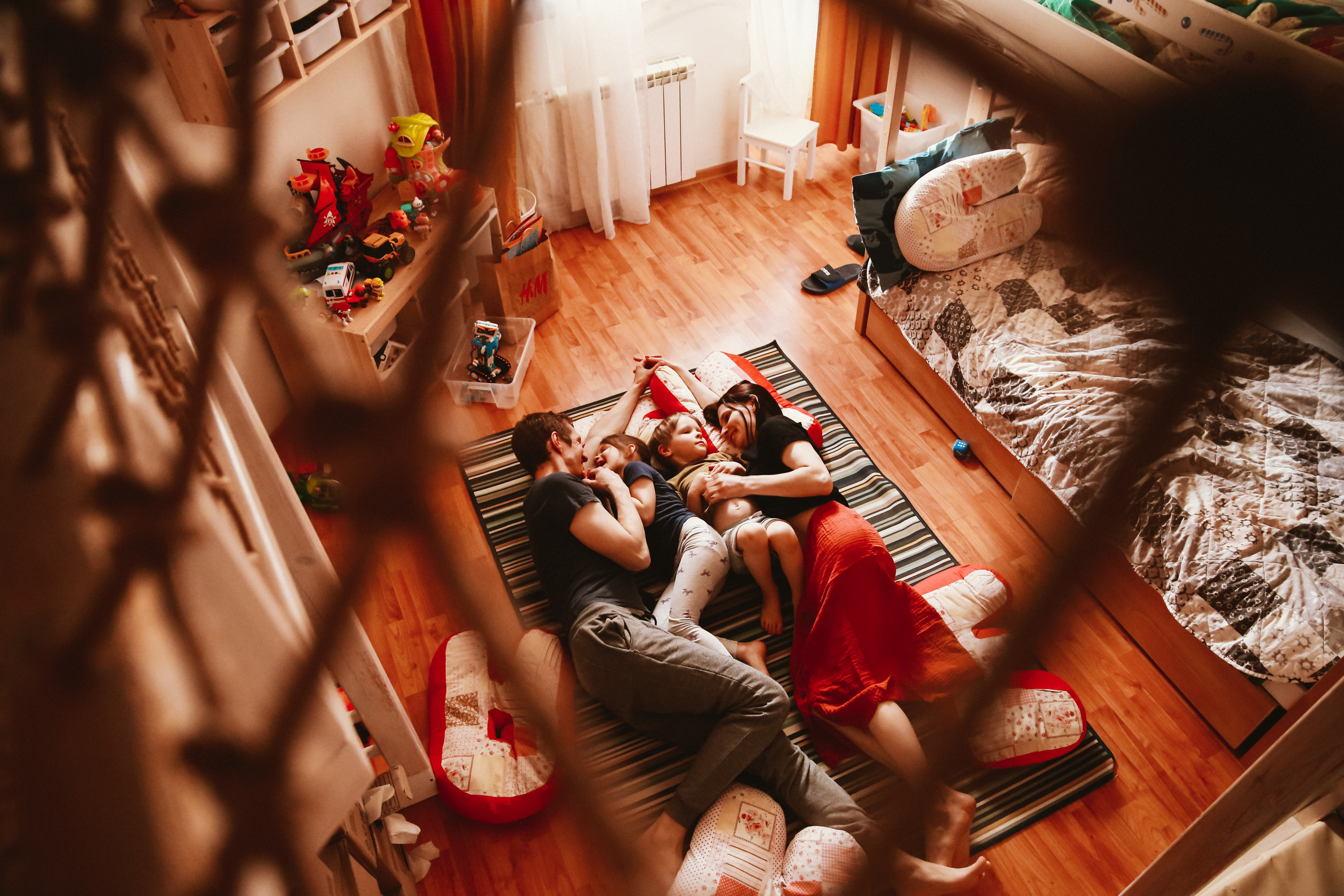 Домашняя фотосессия. Семейный lifestyle фотограф Наталья Разгуляева в Москве