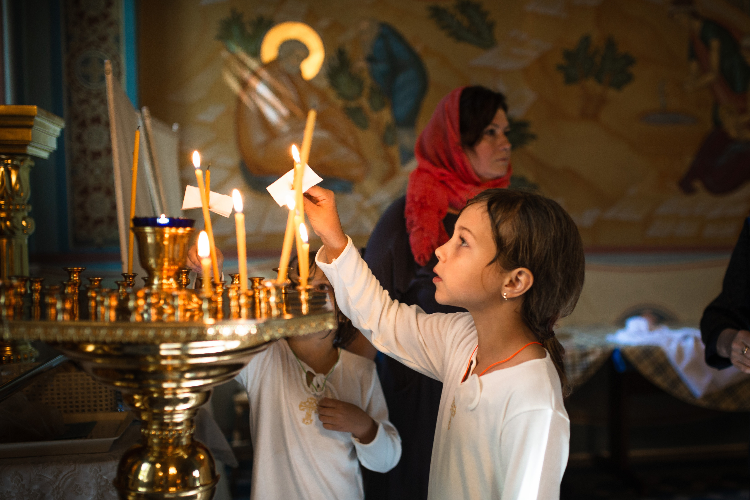 Фотосессия крещения. Семейный lifestyle фотограф Наталья Разгуляева в Москве