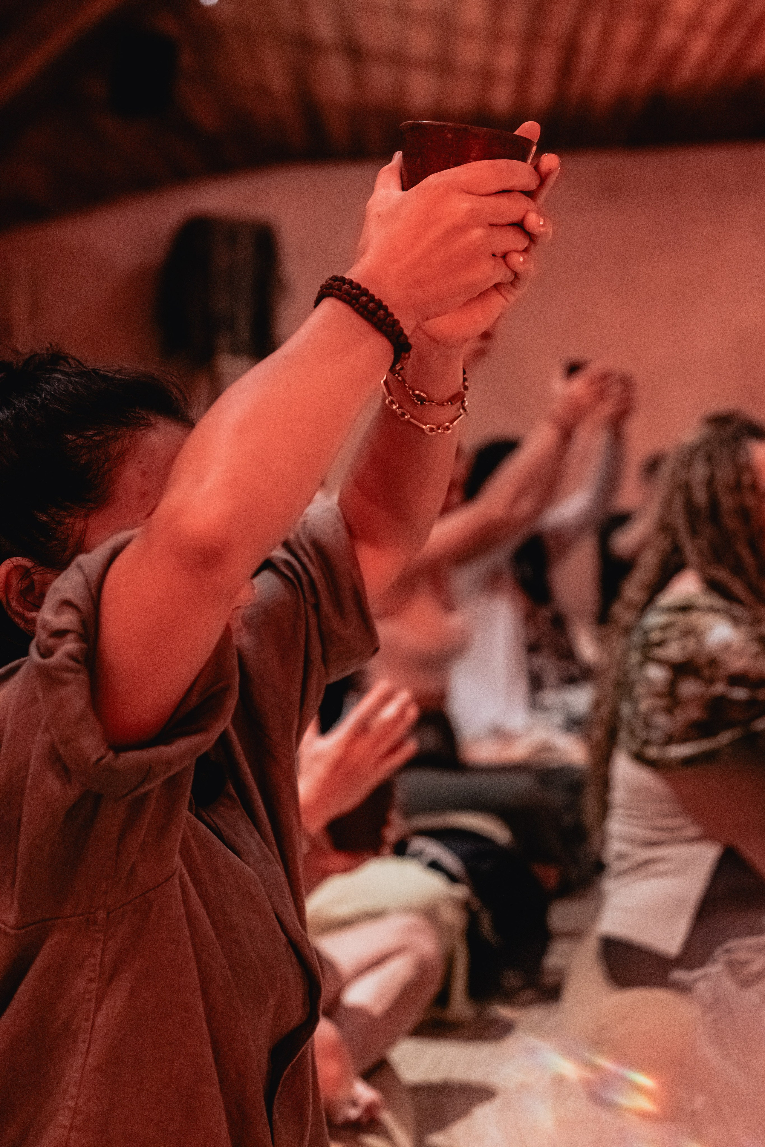 Cacao ceremony Full moon jan w Juan. Mariam Bagdasaryan