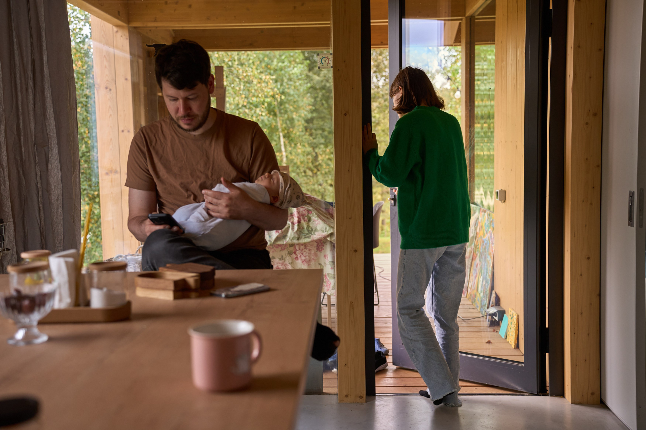 Четверо детей в доме. Фотограф Женя Пашкина