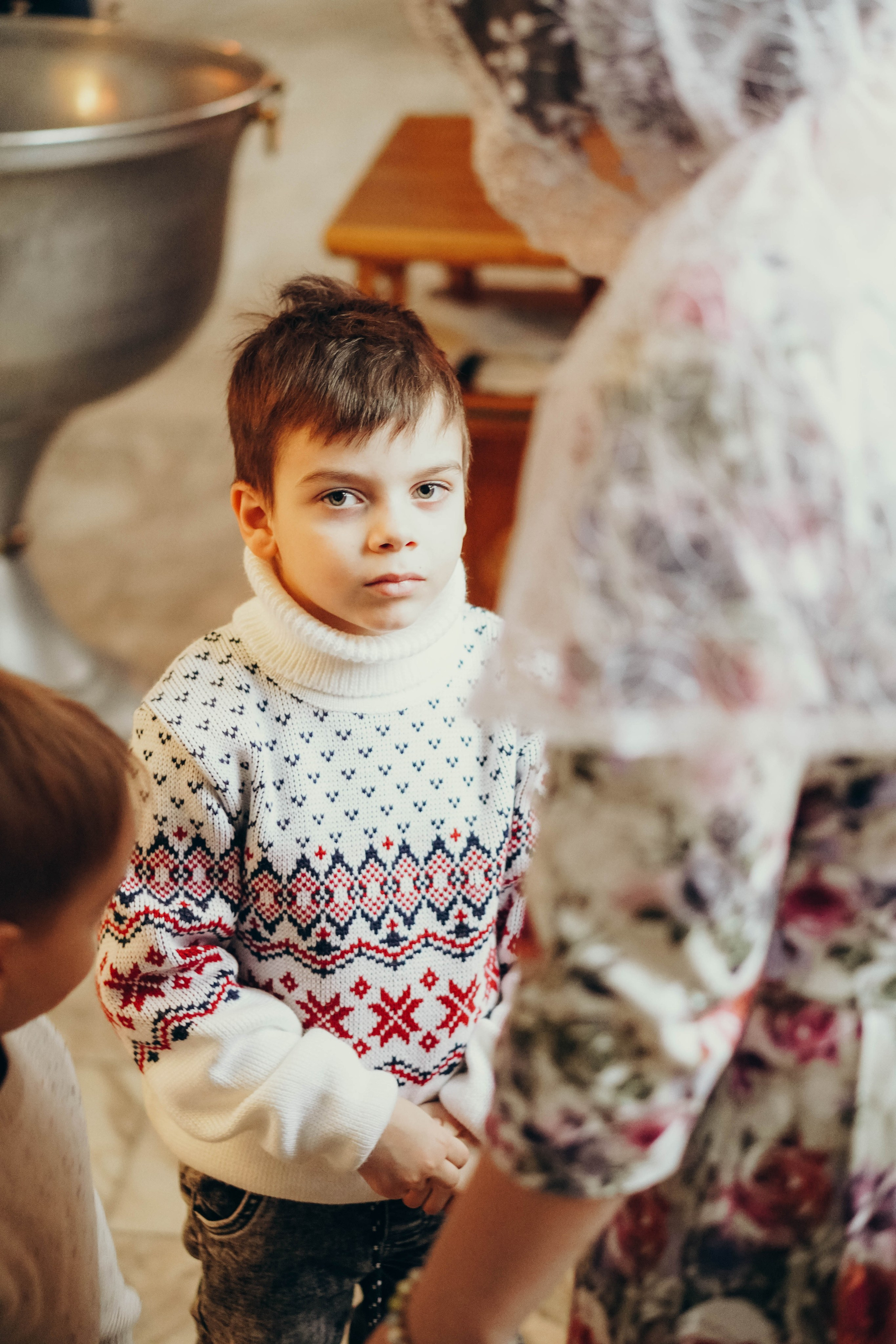 Крещение Евы Храм Живоначальной Троицы в Борисово. Фотограф Москва Валерия Веденина