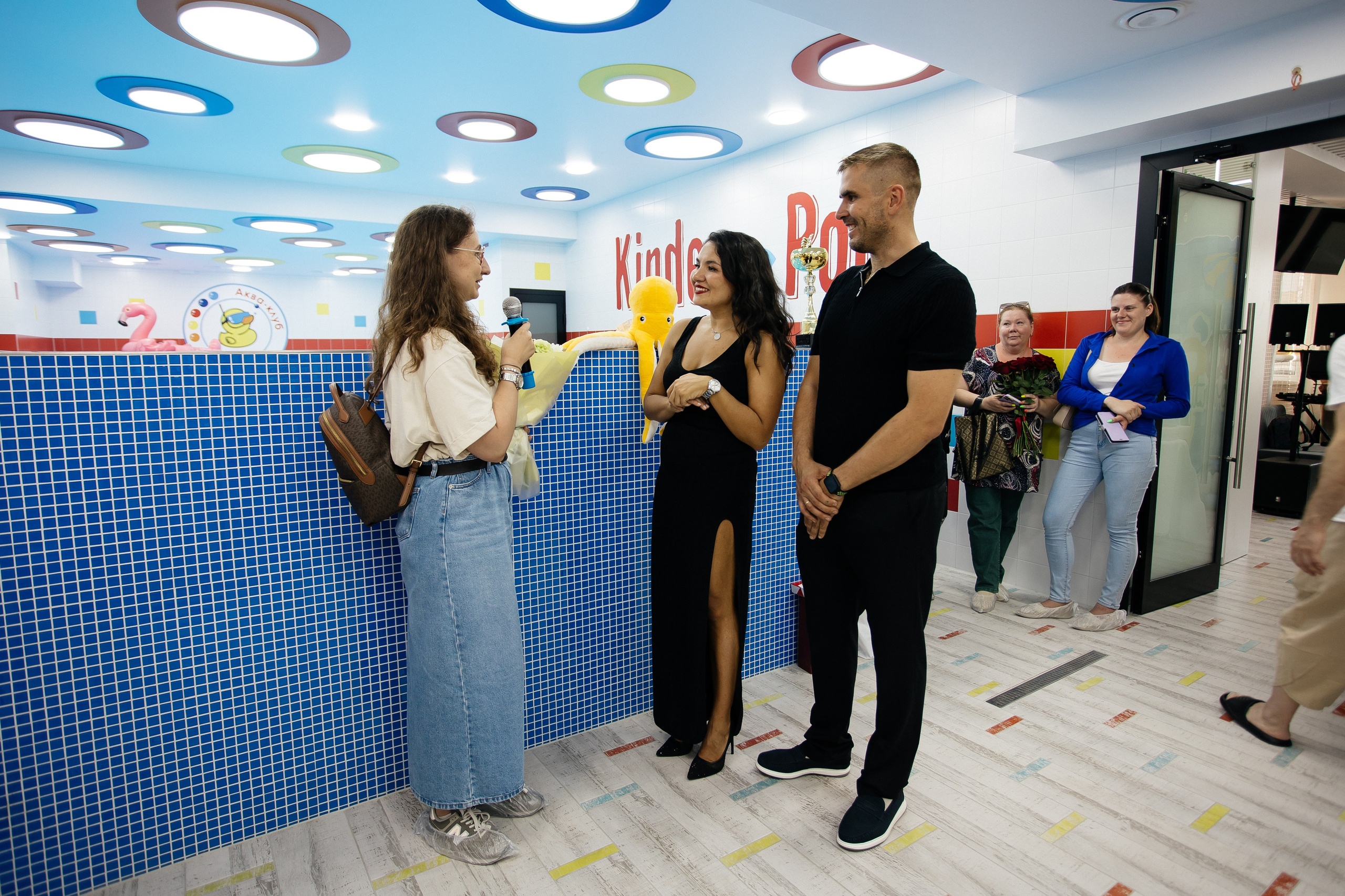 Открытие бассейна. Фотограф в Иркутске