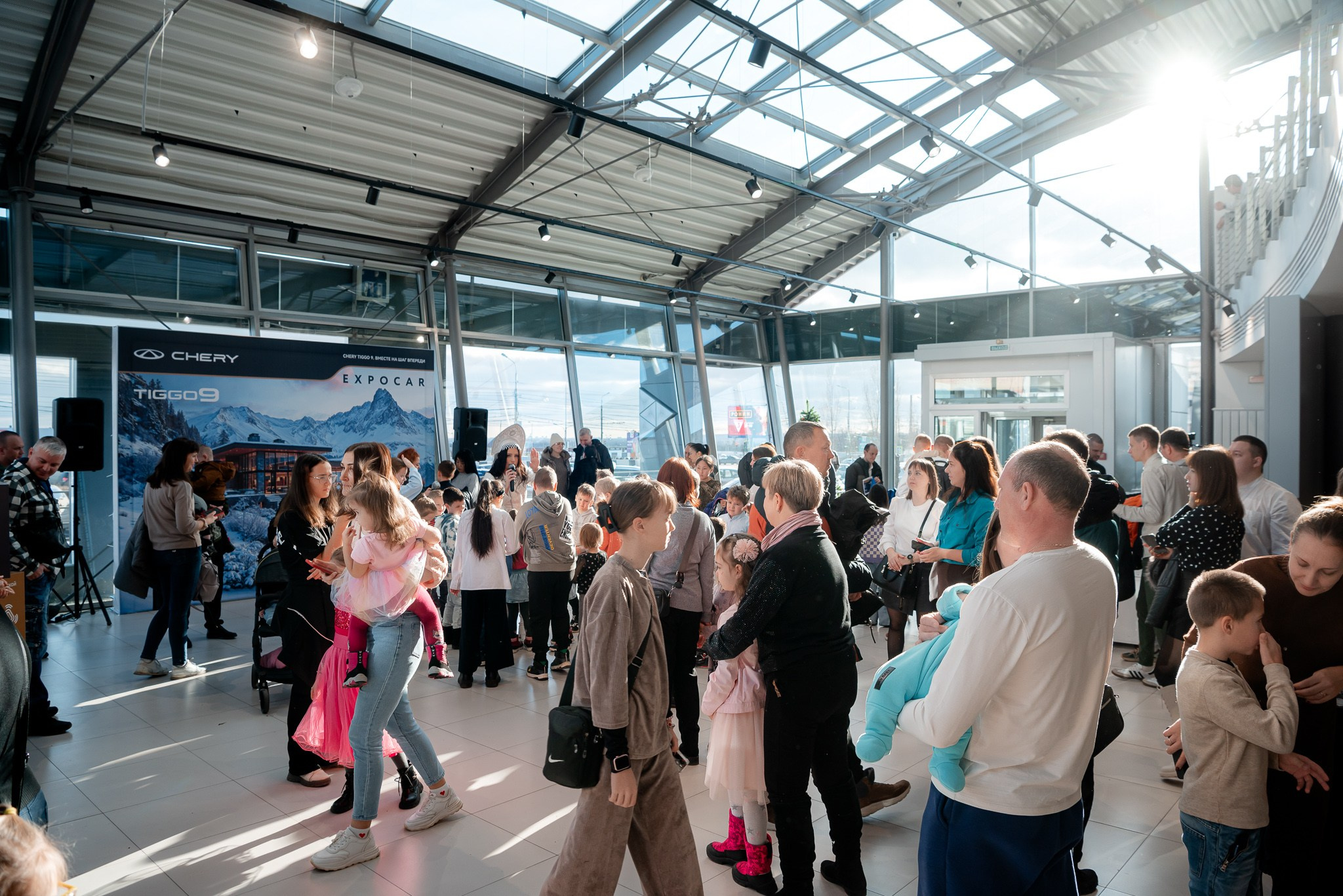 Презентация Tiggo 9 в Expocar. Фотограф в Волгограде и Волжском Александр Горбань