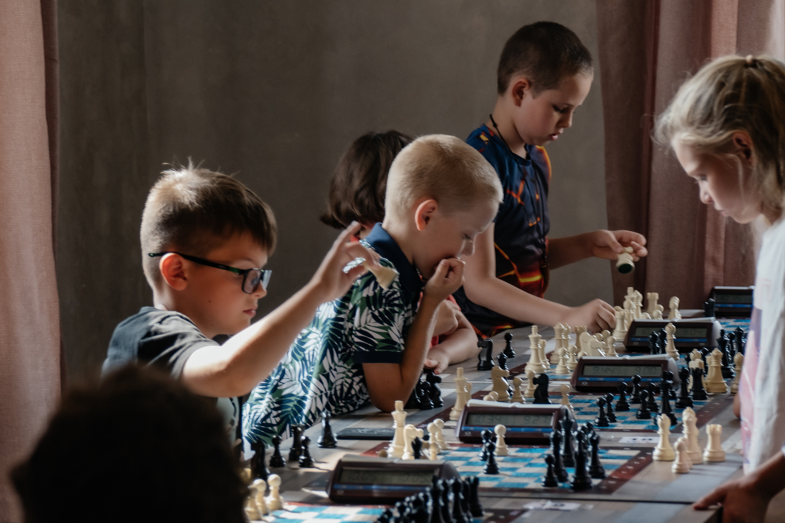 Детский шахматный турнир. Контент, Портрет, Репортаж в Санкт-Петербурге. Логунов Александр