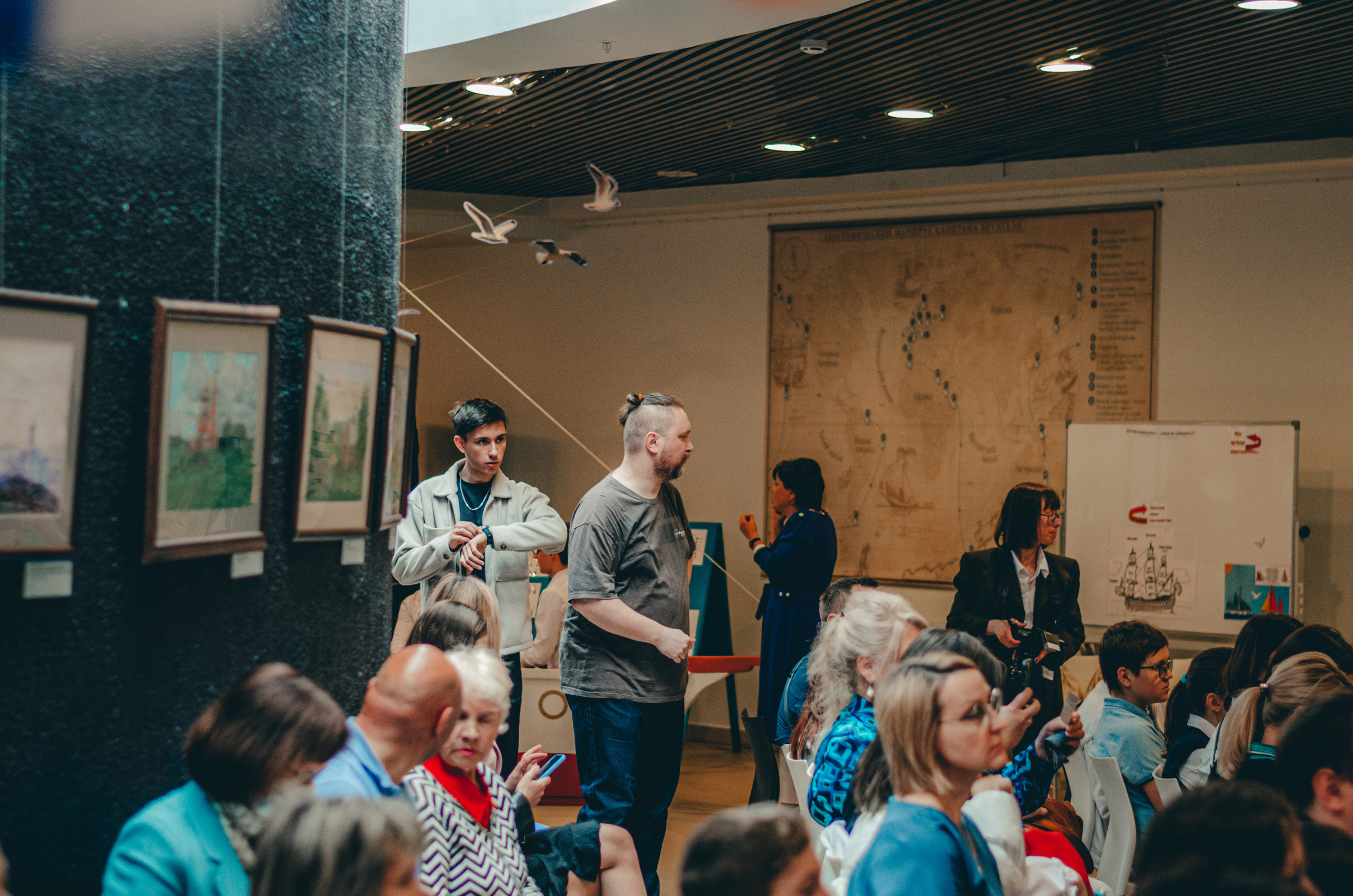 Фестиваль «Морские топонимы Петербурга». Награждение. 230517. Контент, Портрет, Репортаж в Санкт-Петербурге. Логунов Александр