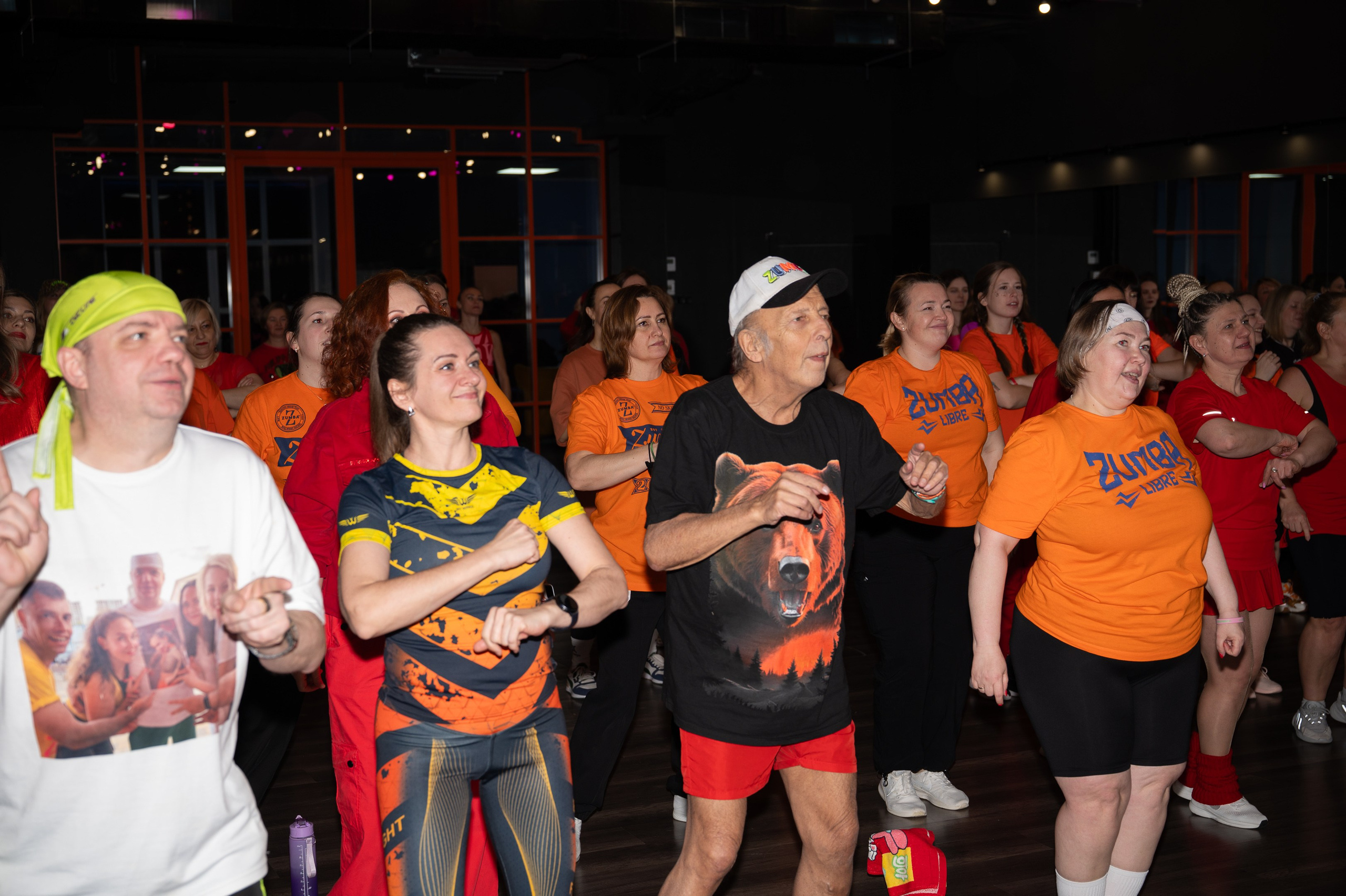 Zumba Fire Party (18.01.2026). Photographer in Moscow Anna Chistiakova