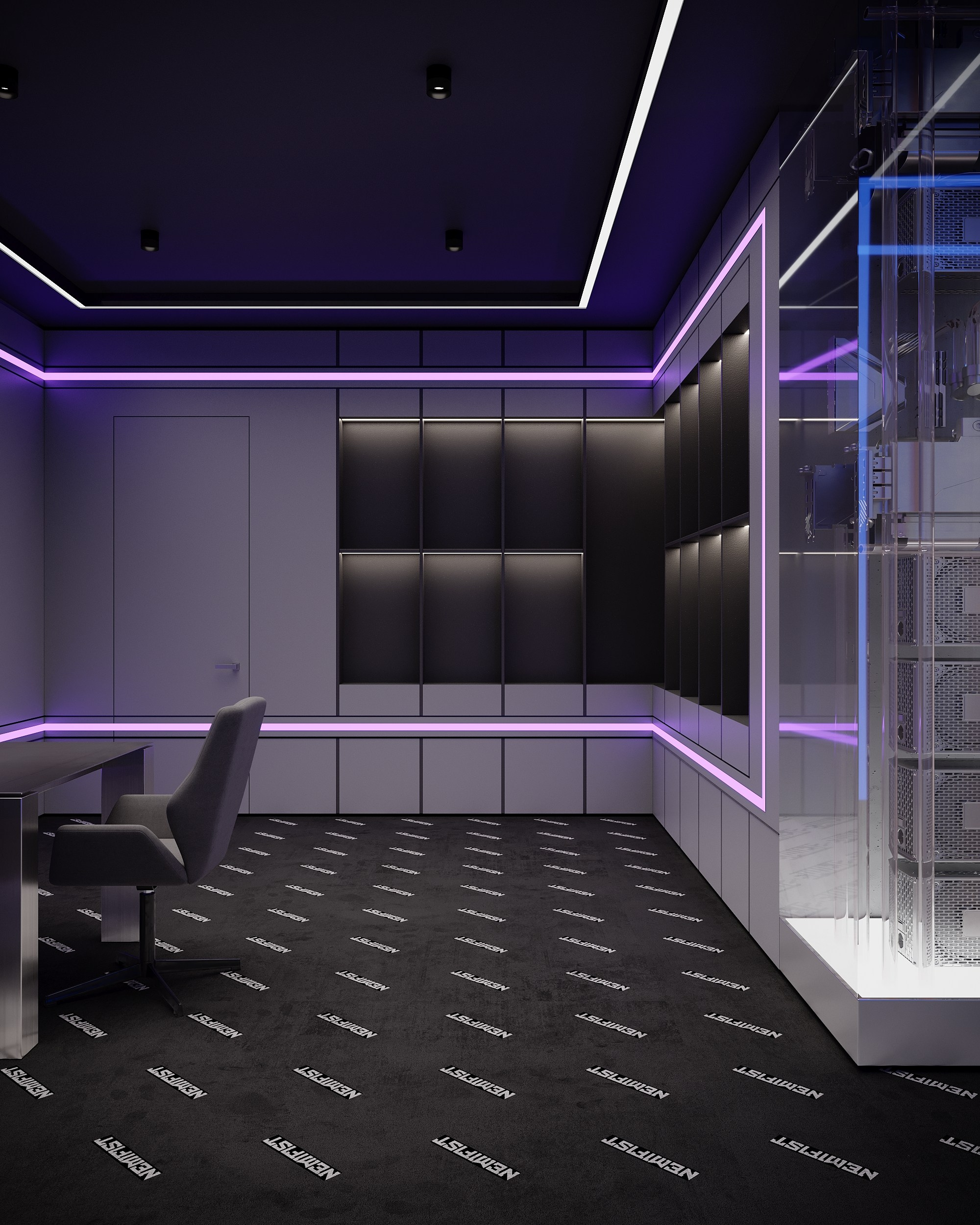 Дизайн интерьера компьютерного клуба. Дизайн интерьера Санкт-Петербург | Москва | Калининград