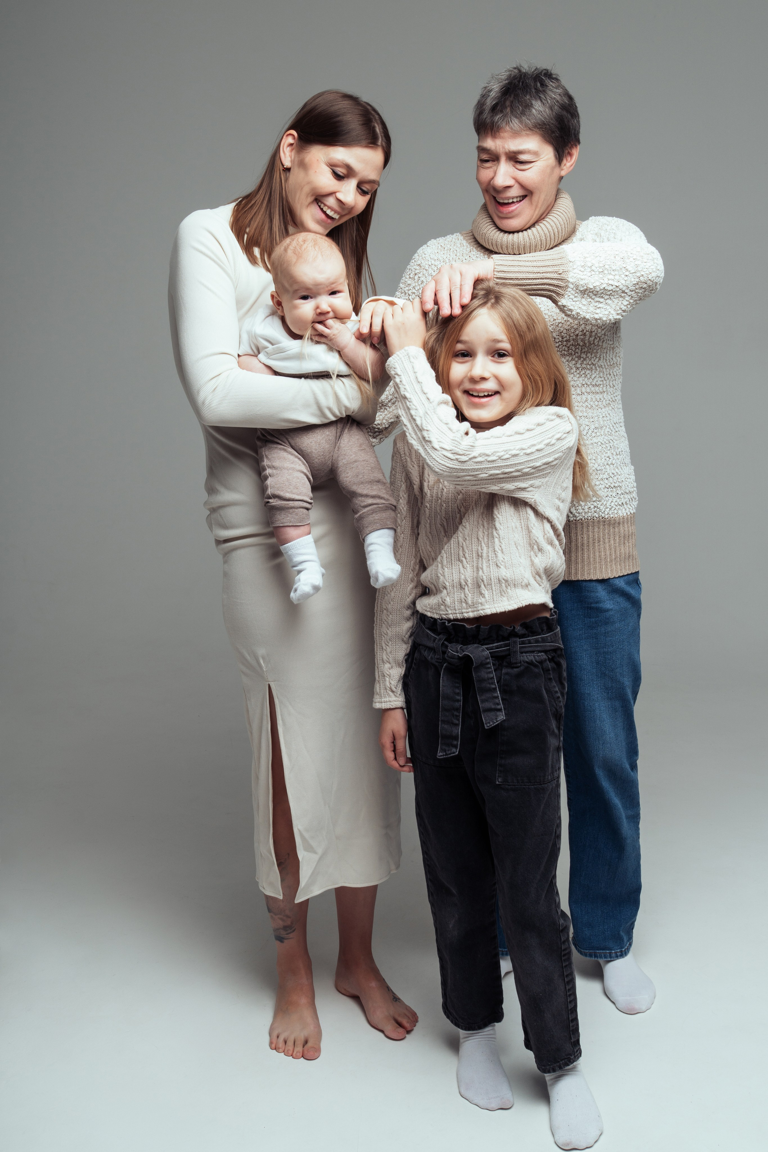 3 поколения. Семейный и детский фотограф в Санкт-Петербурге Наталья Григорьева