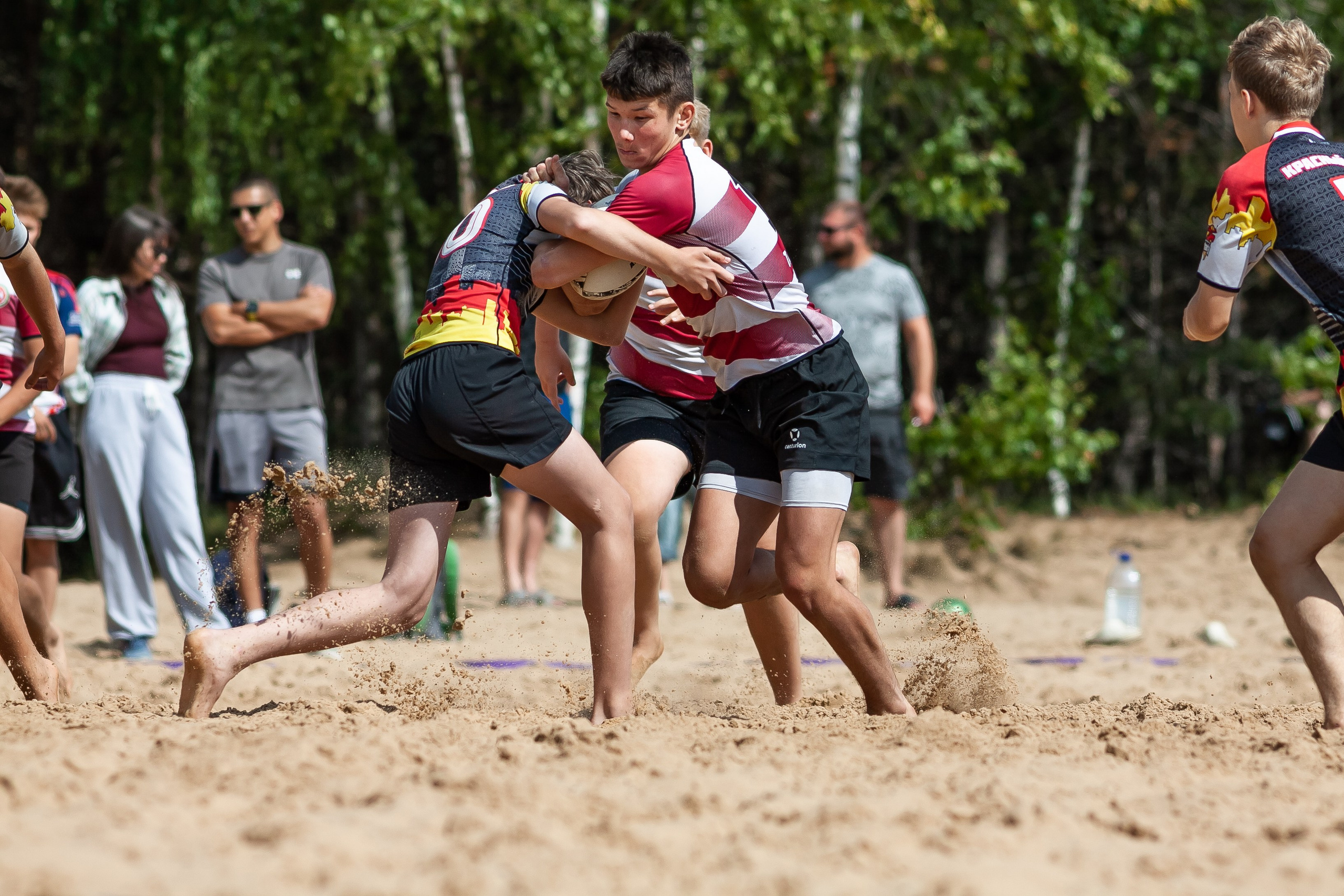 «Кубок «Молота» по пляжному Регби. Фотография
