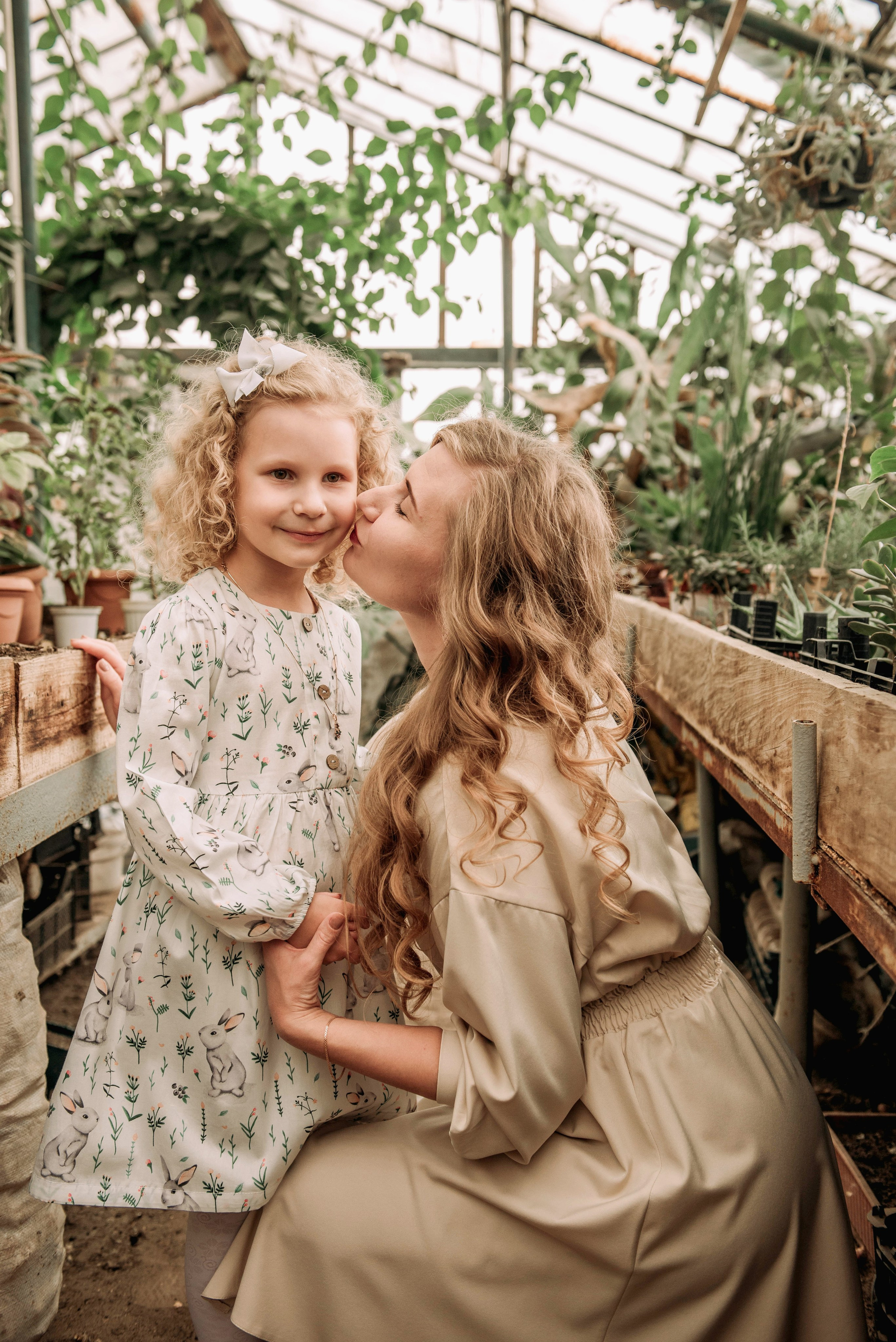 Семейная съёмка в оранжерее. Семейный фотограф в Новочеркасске Виктория Громова