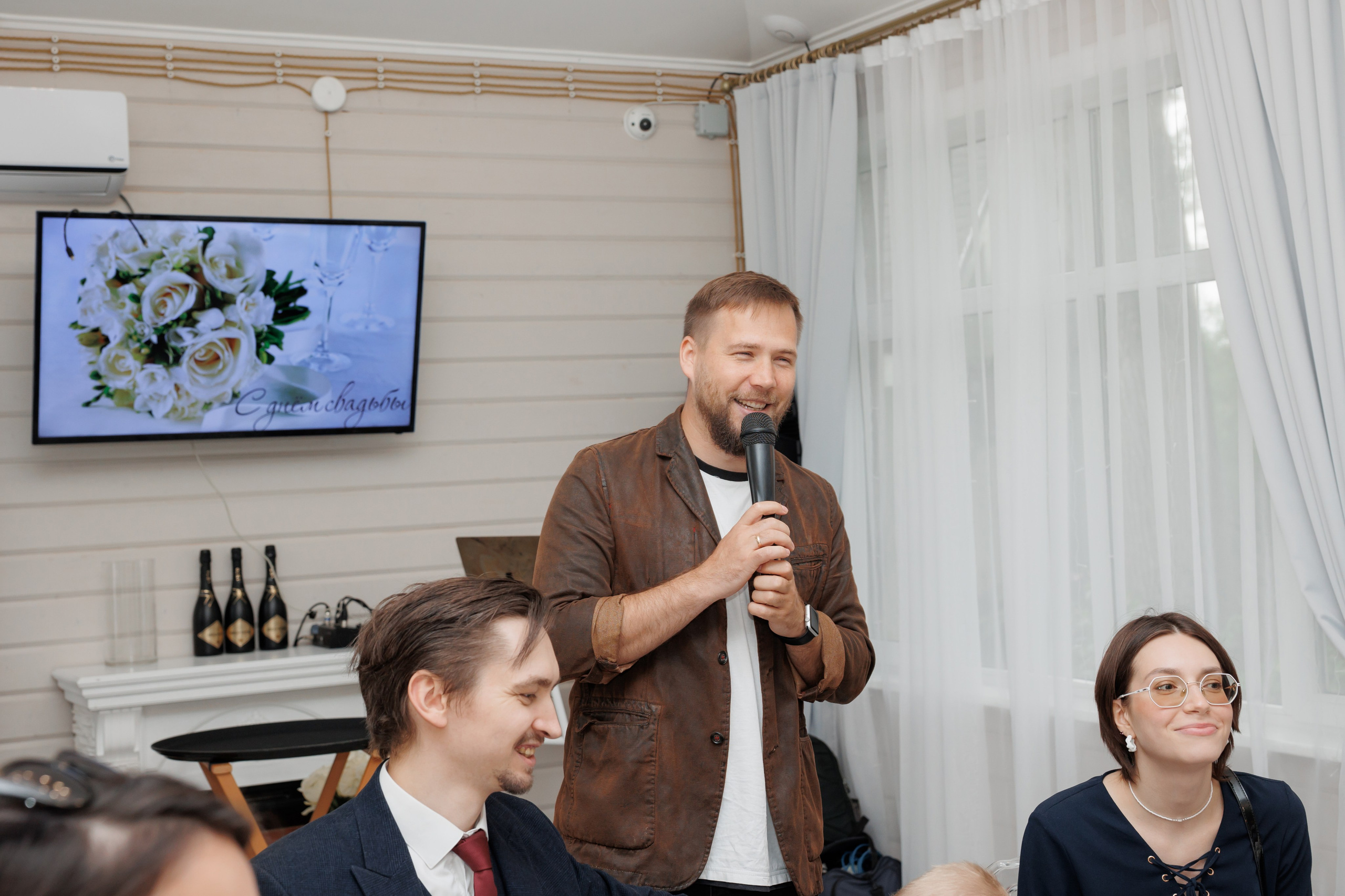 Гребнево: выездная церемония, прогулка и небольшой банкет. Свадебный и репортажный фотограф (Москва, Королев и другие)