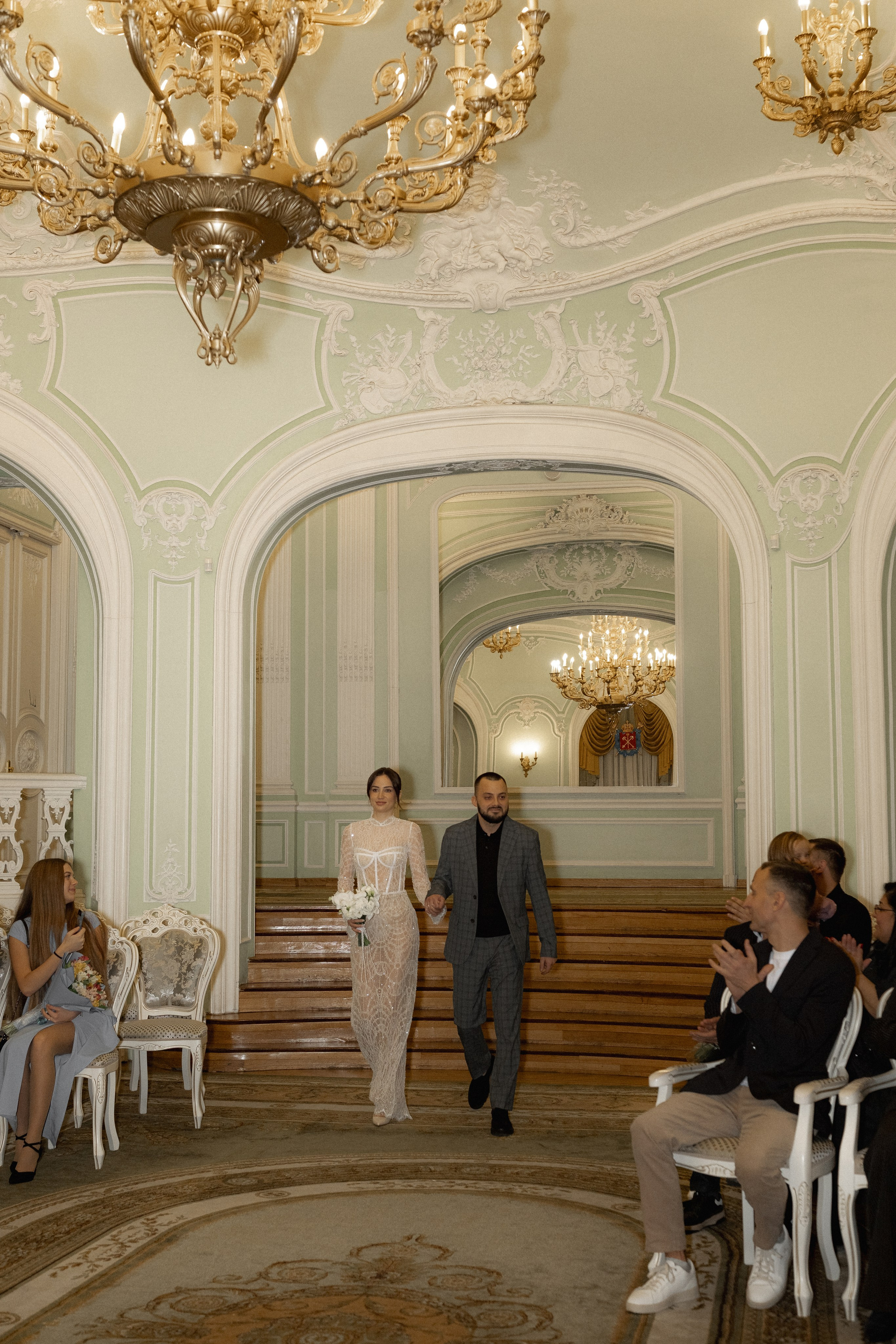 The cutiest. Сентиментальная свадебная фотография