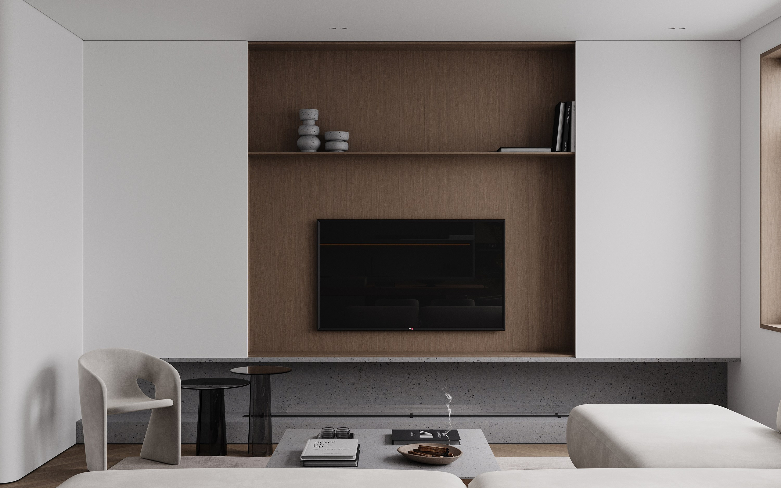 Кухня- гостиная. 3D визуализатор