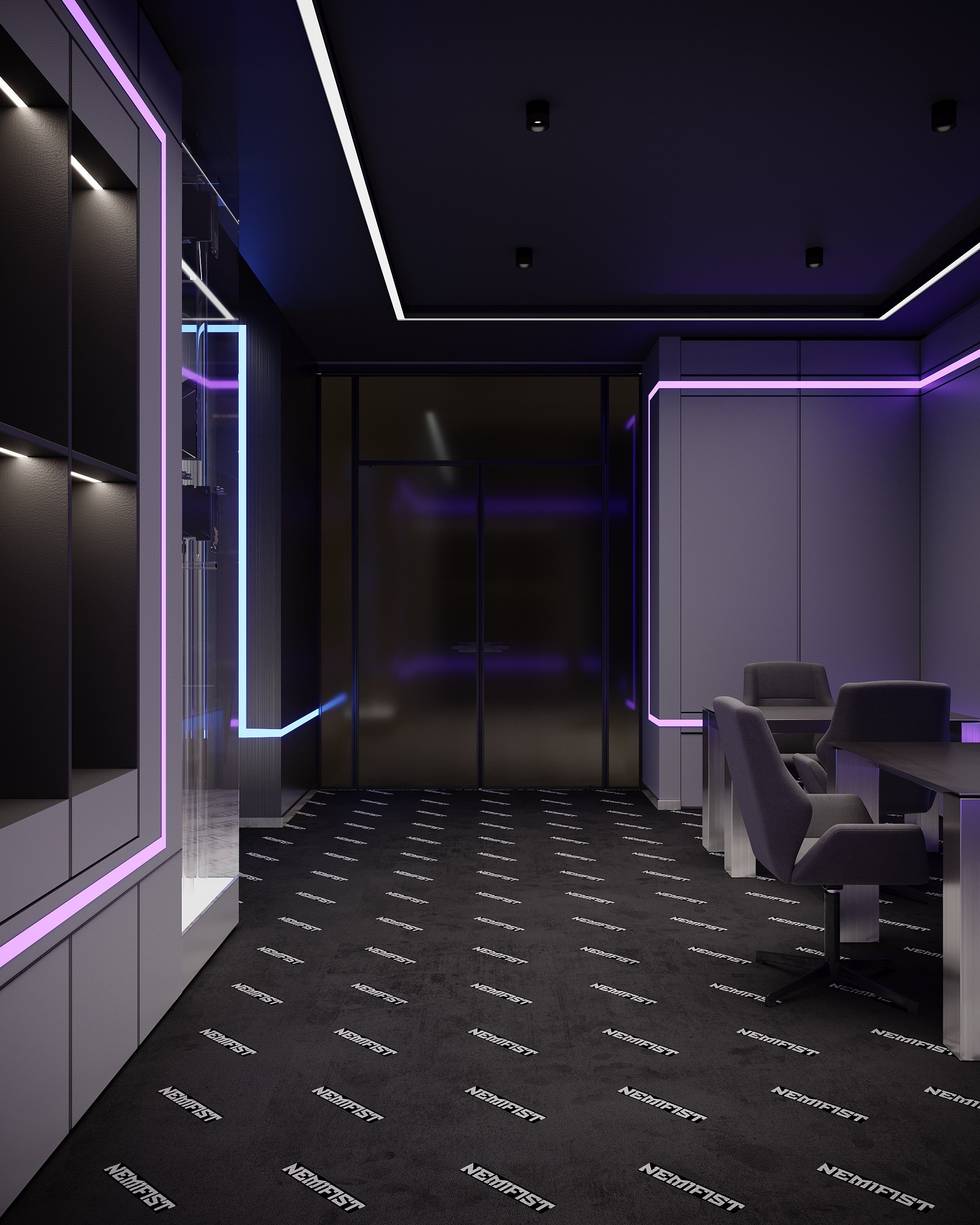 Дизайн интерьера компьютерного клуба. Дизайн интерьера Санкт-Петербург | Москва | Калининград