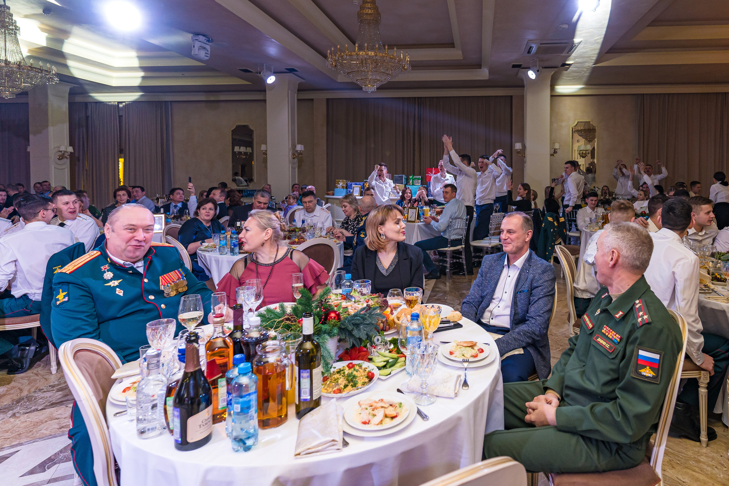 Фотосъемка выпуска военной академии и вручение дипломов