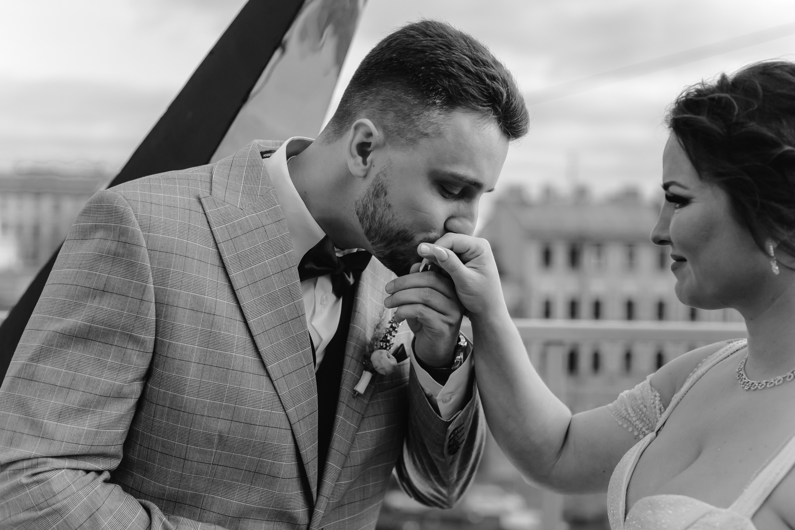 Над крышами Питера. Свадебный и семейный фотограф Арина Кулёва