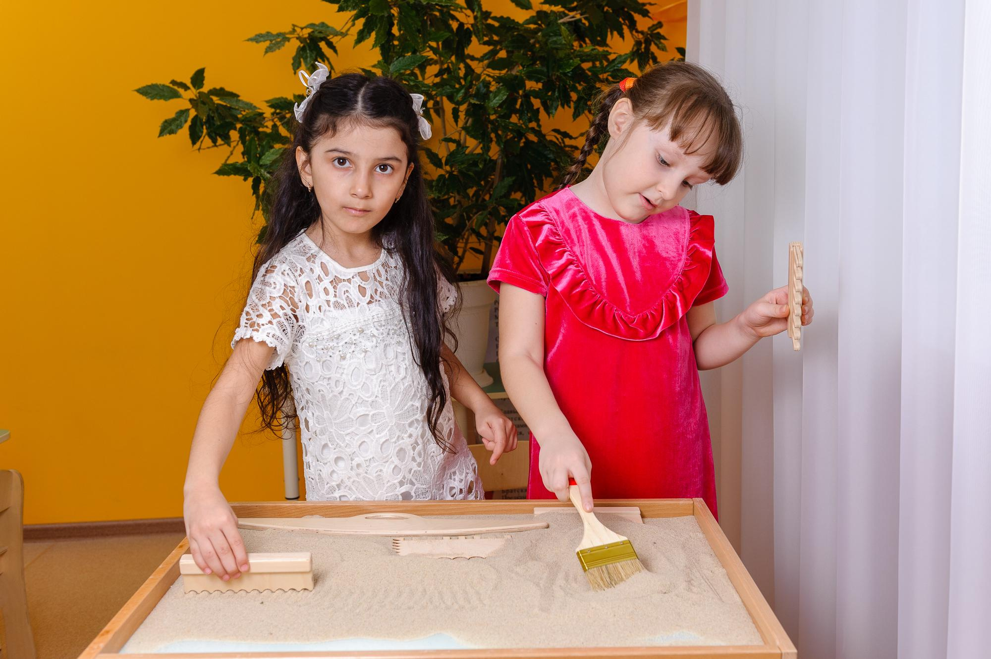 На занятиях