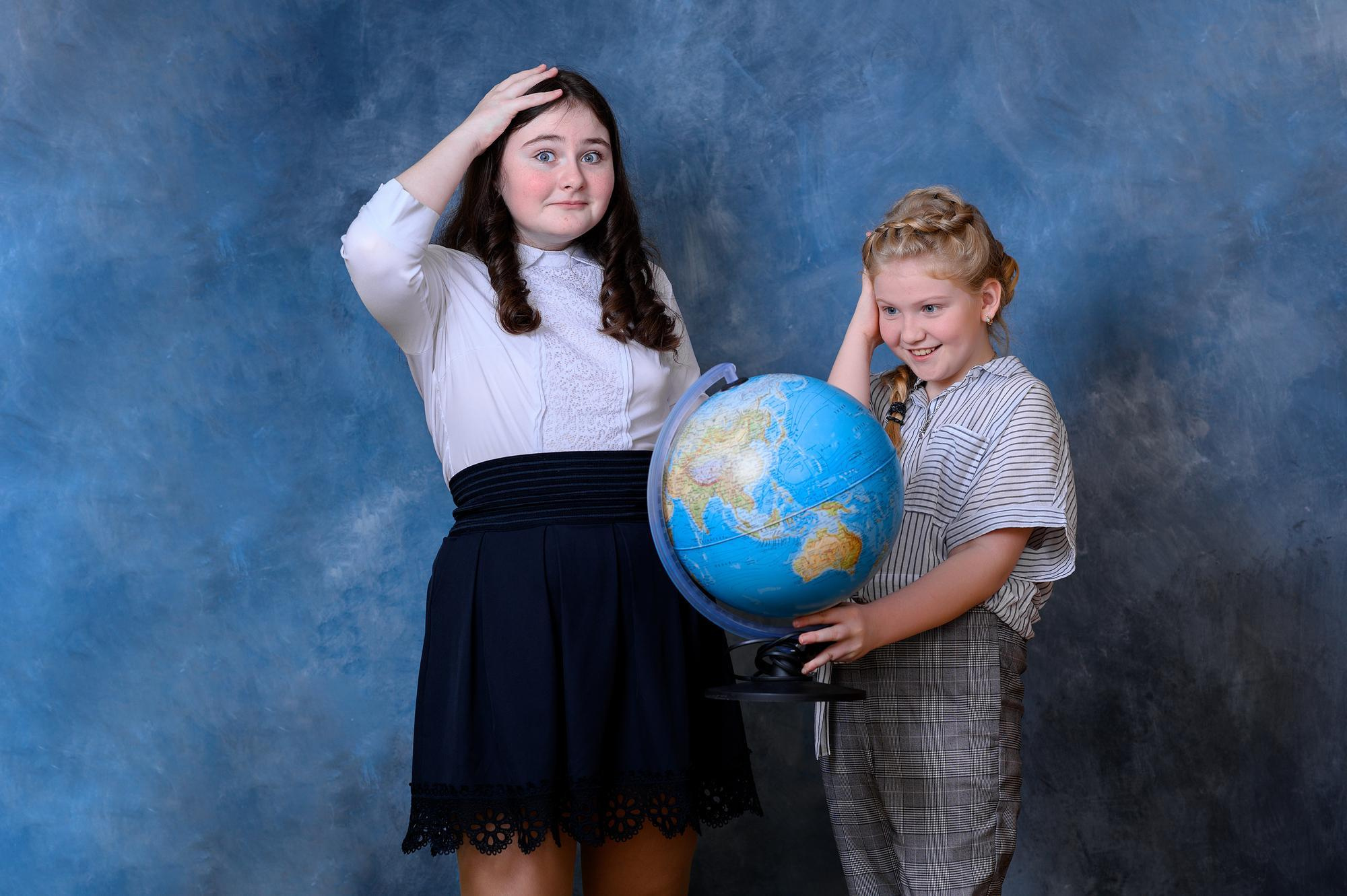 Портреты, школьники