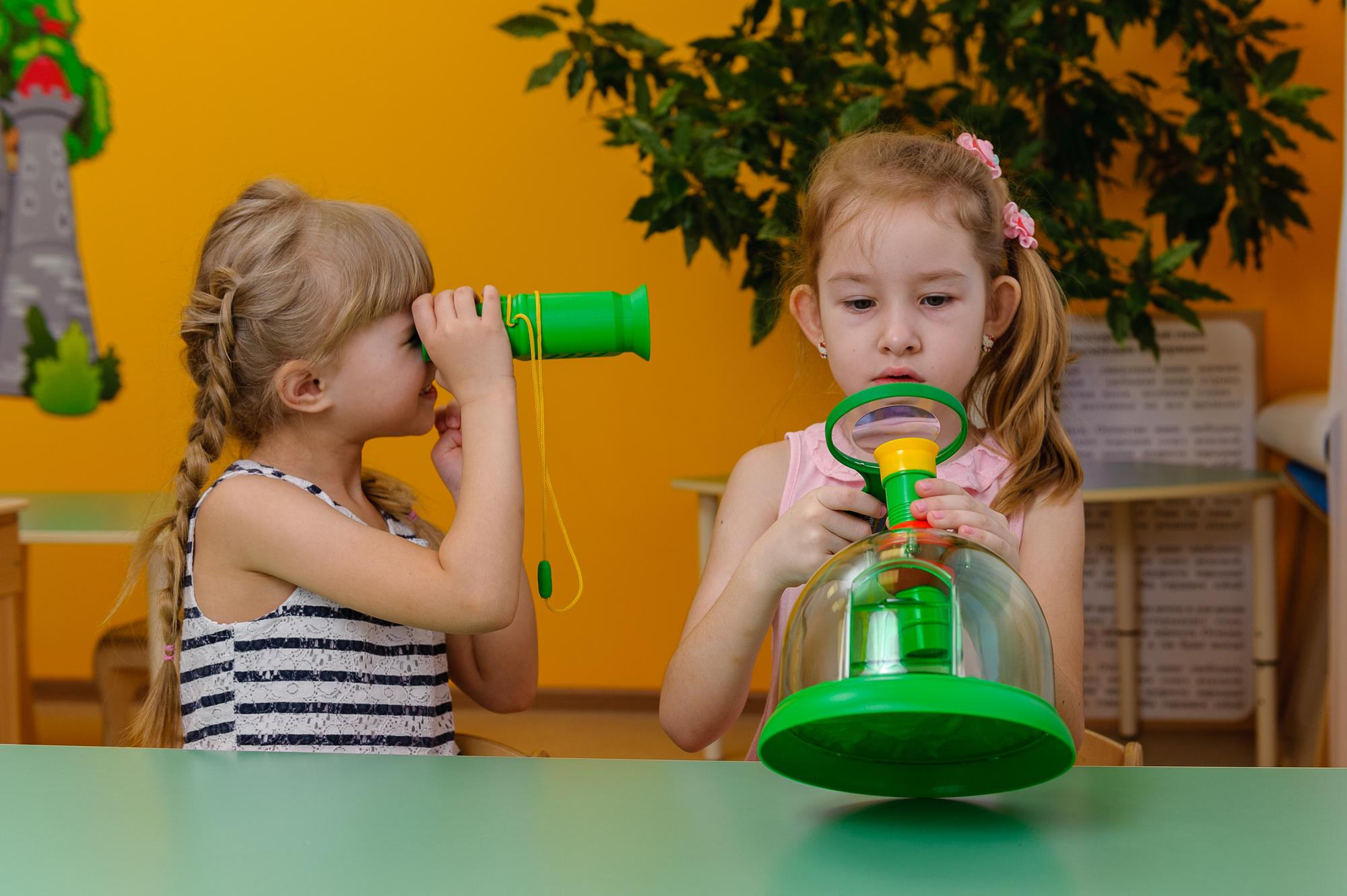 На занятиях