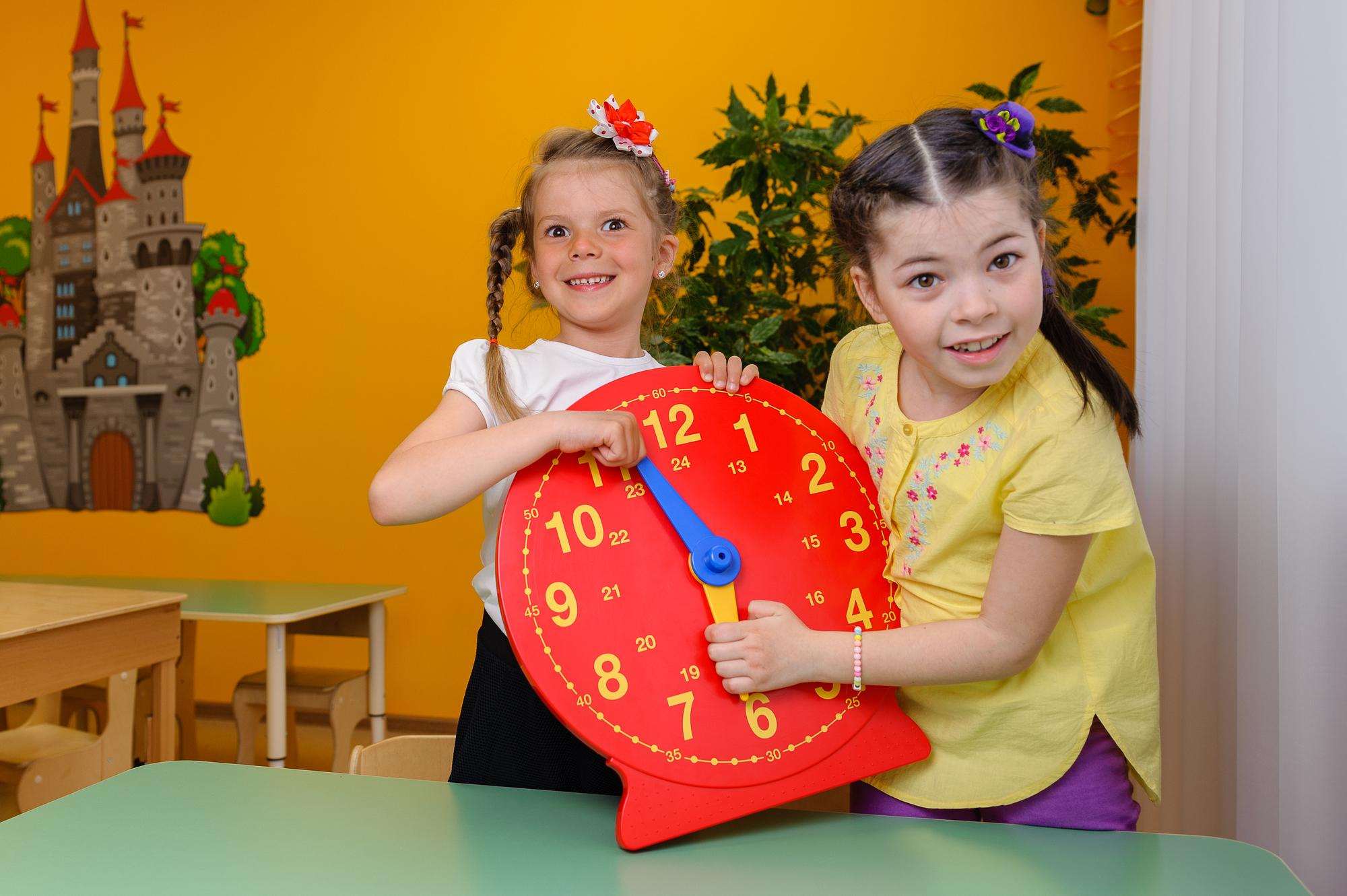 На занятиях