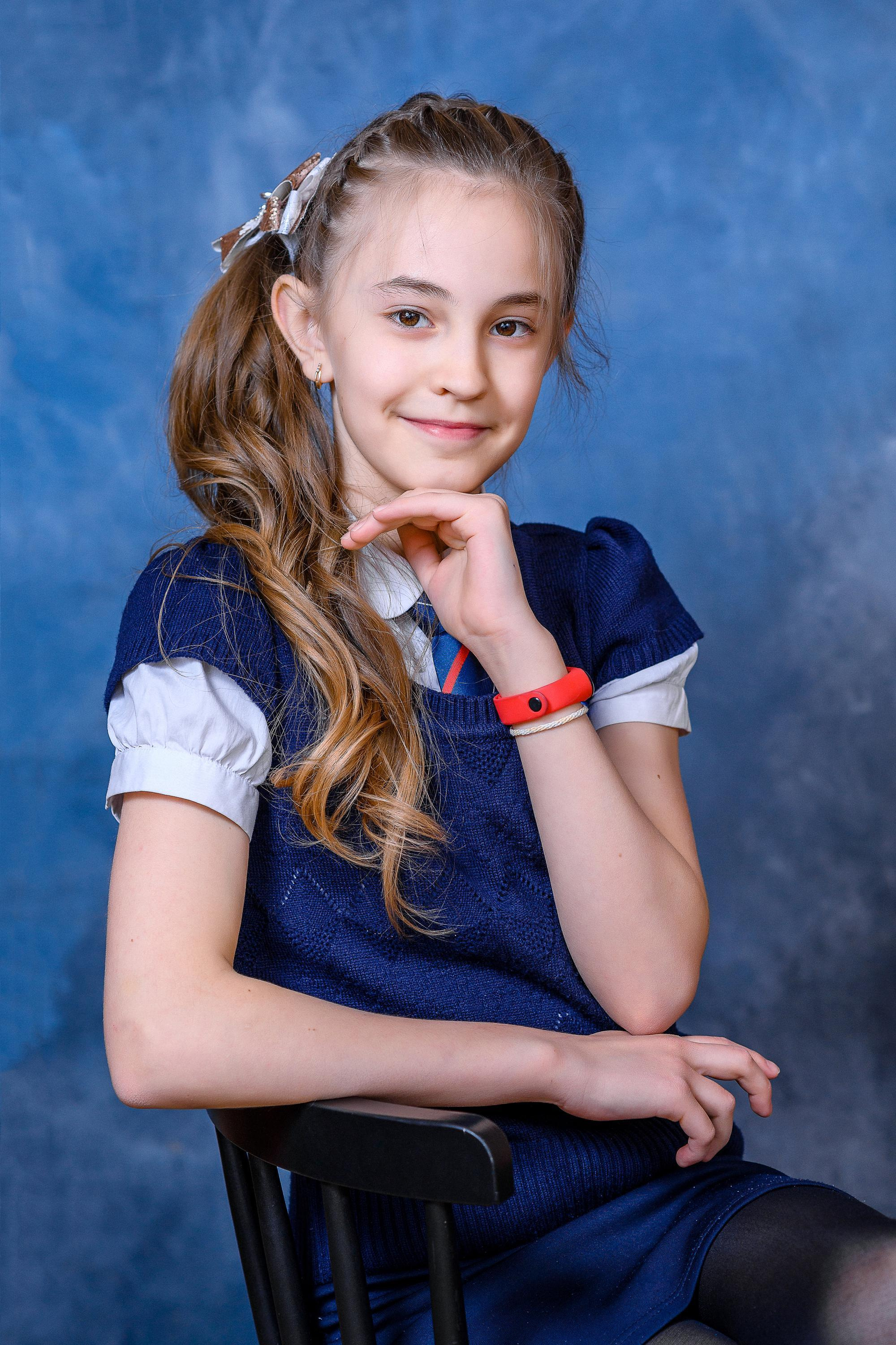 Портреты, школьники