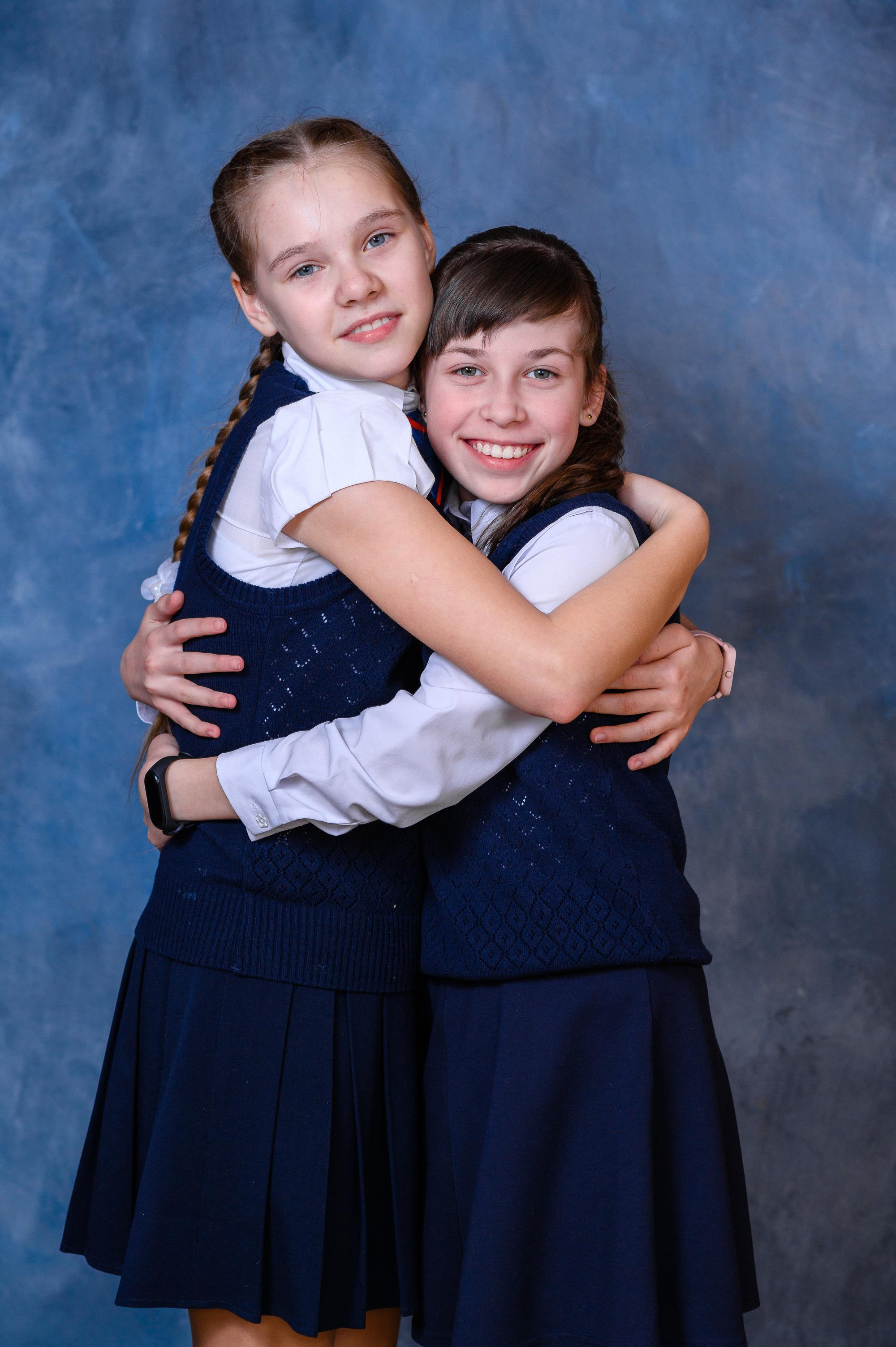 Портреты, школьники