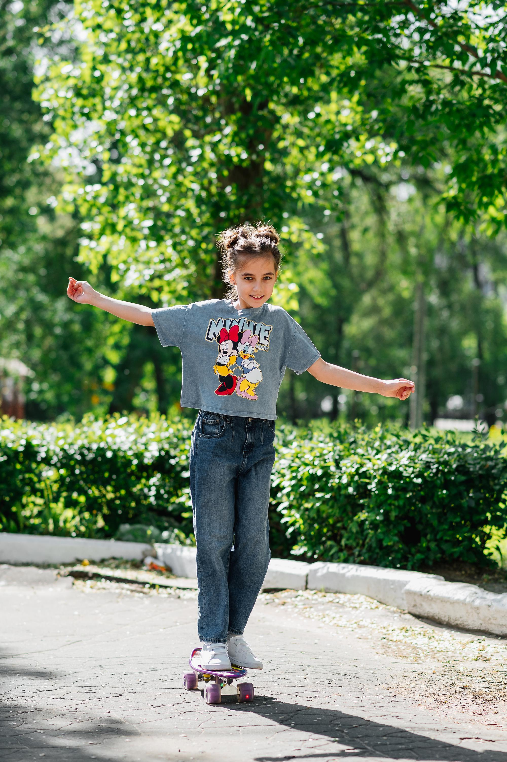 Школьники, фото на улице