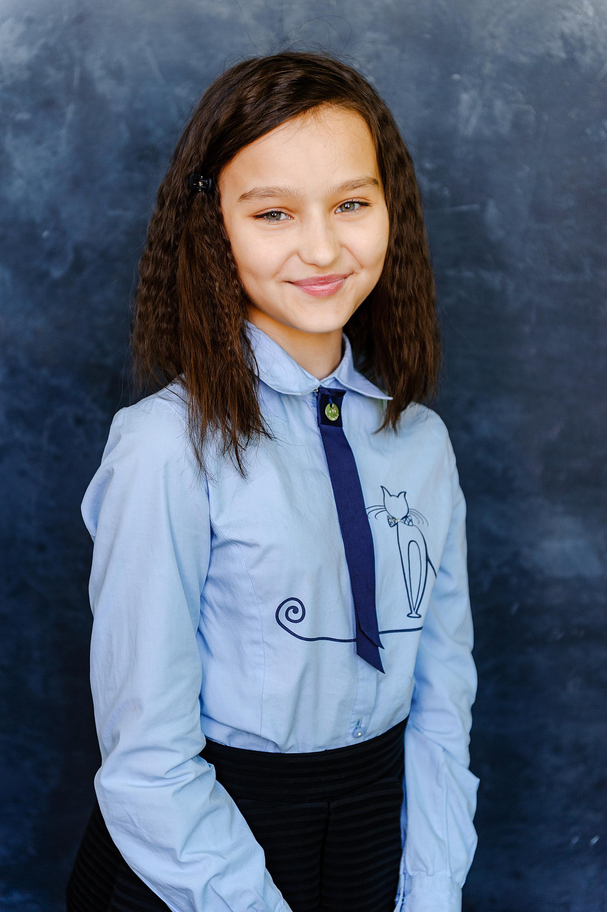 Портреты, школьники