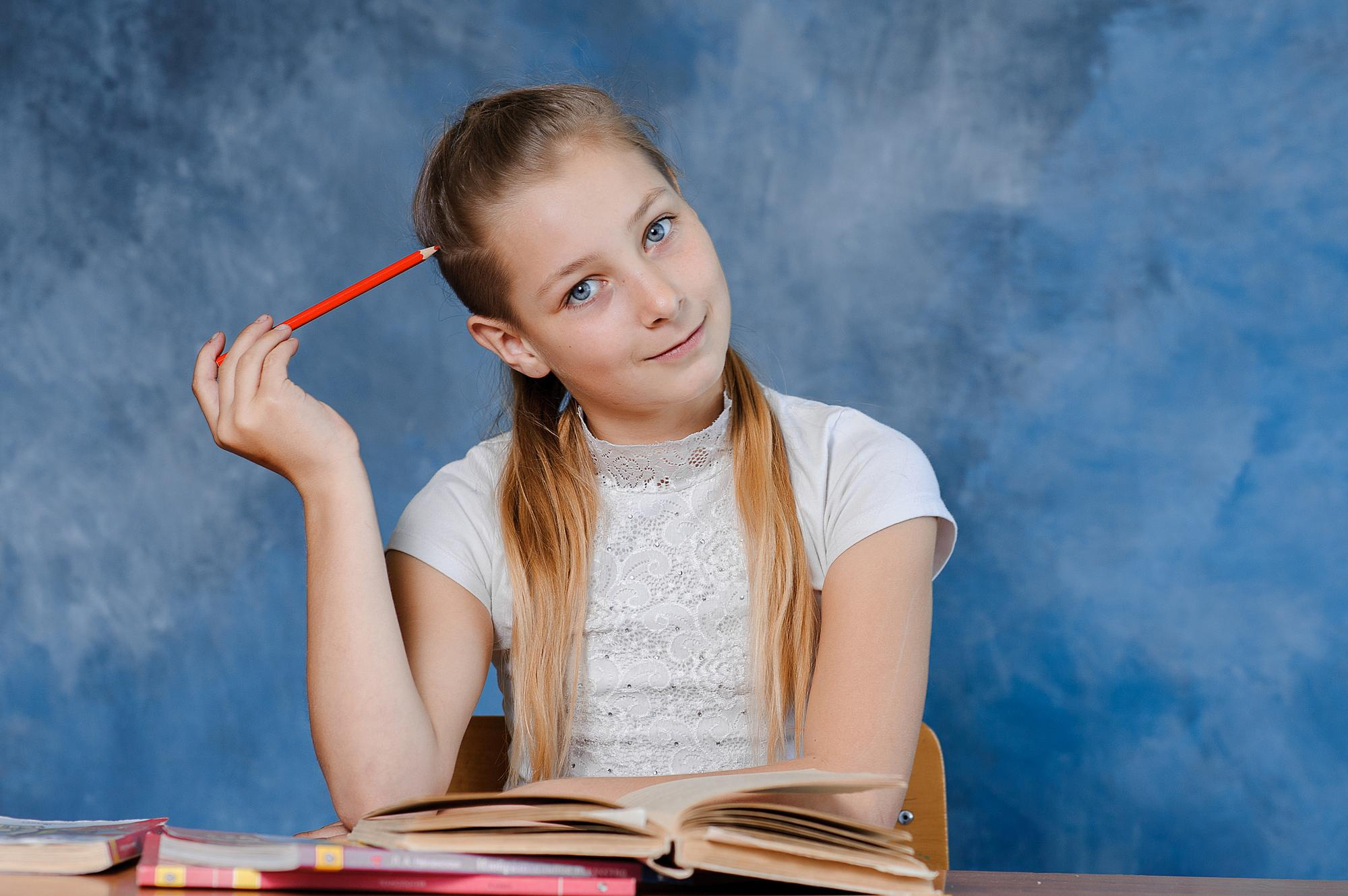 Портреты, школьники