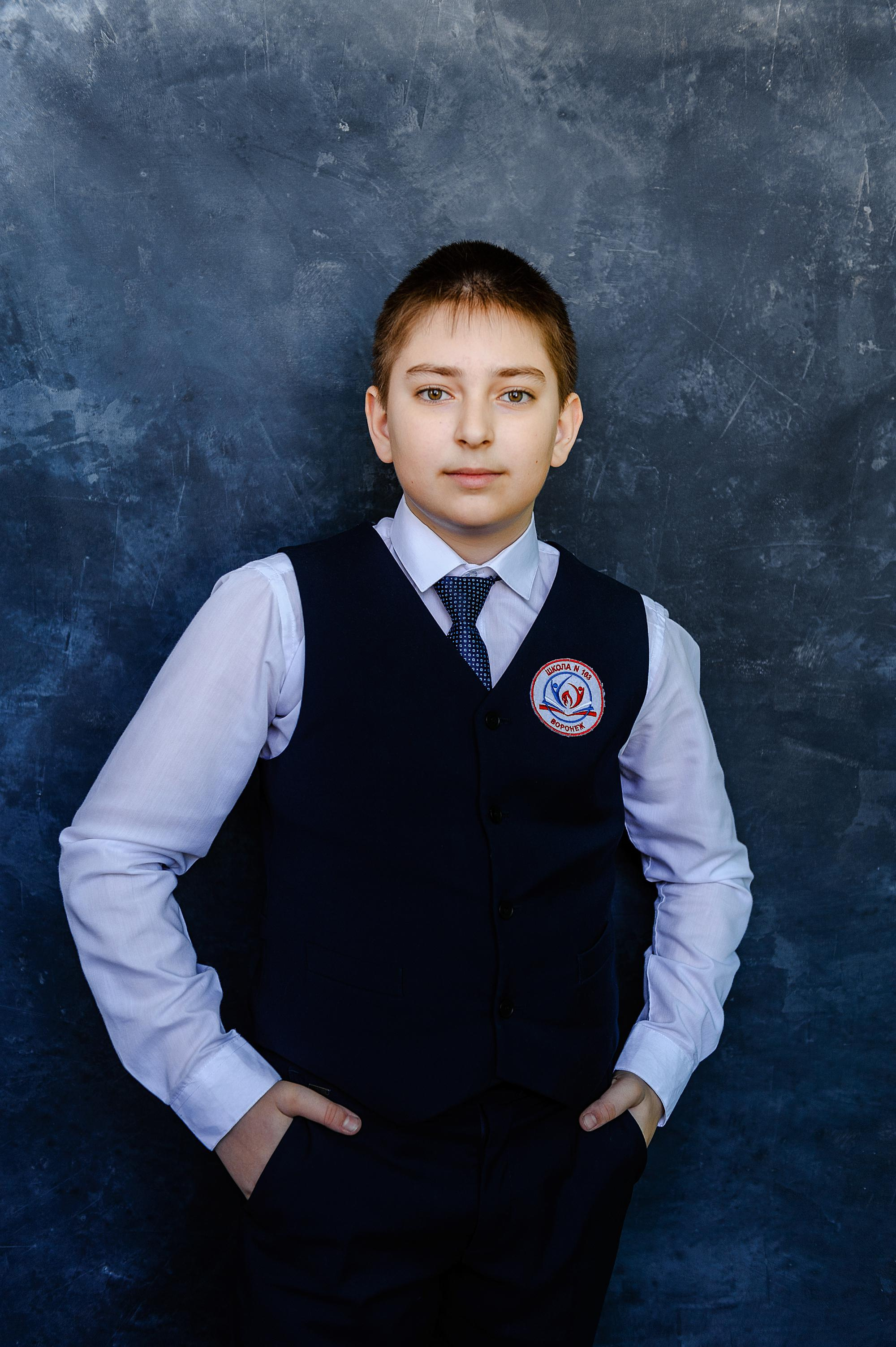 Портреты, школьники