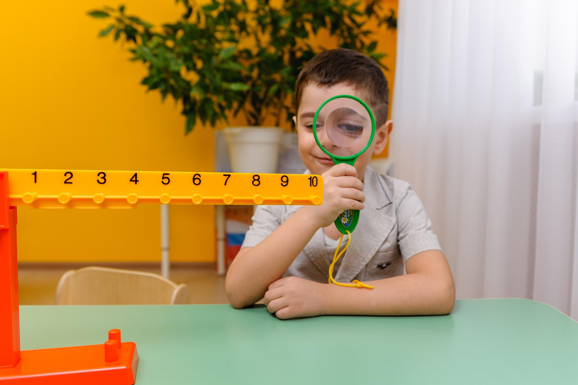 На занятиях