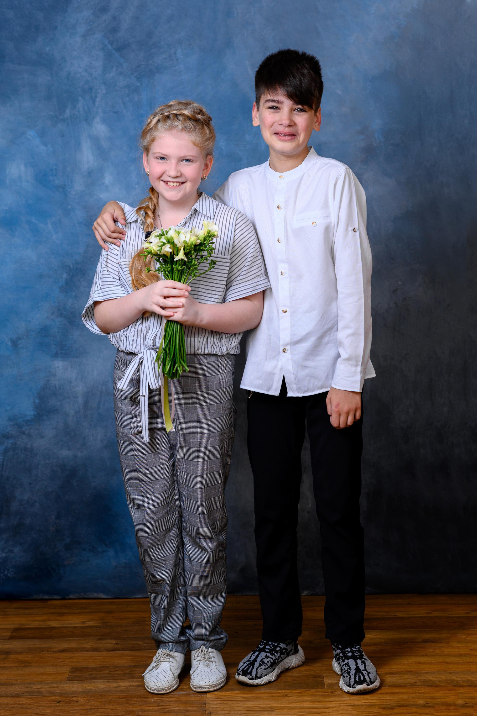 Портреты, школьники