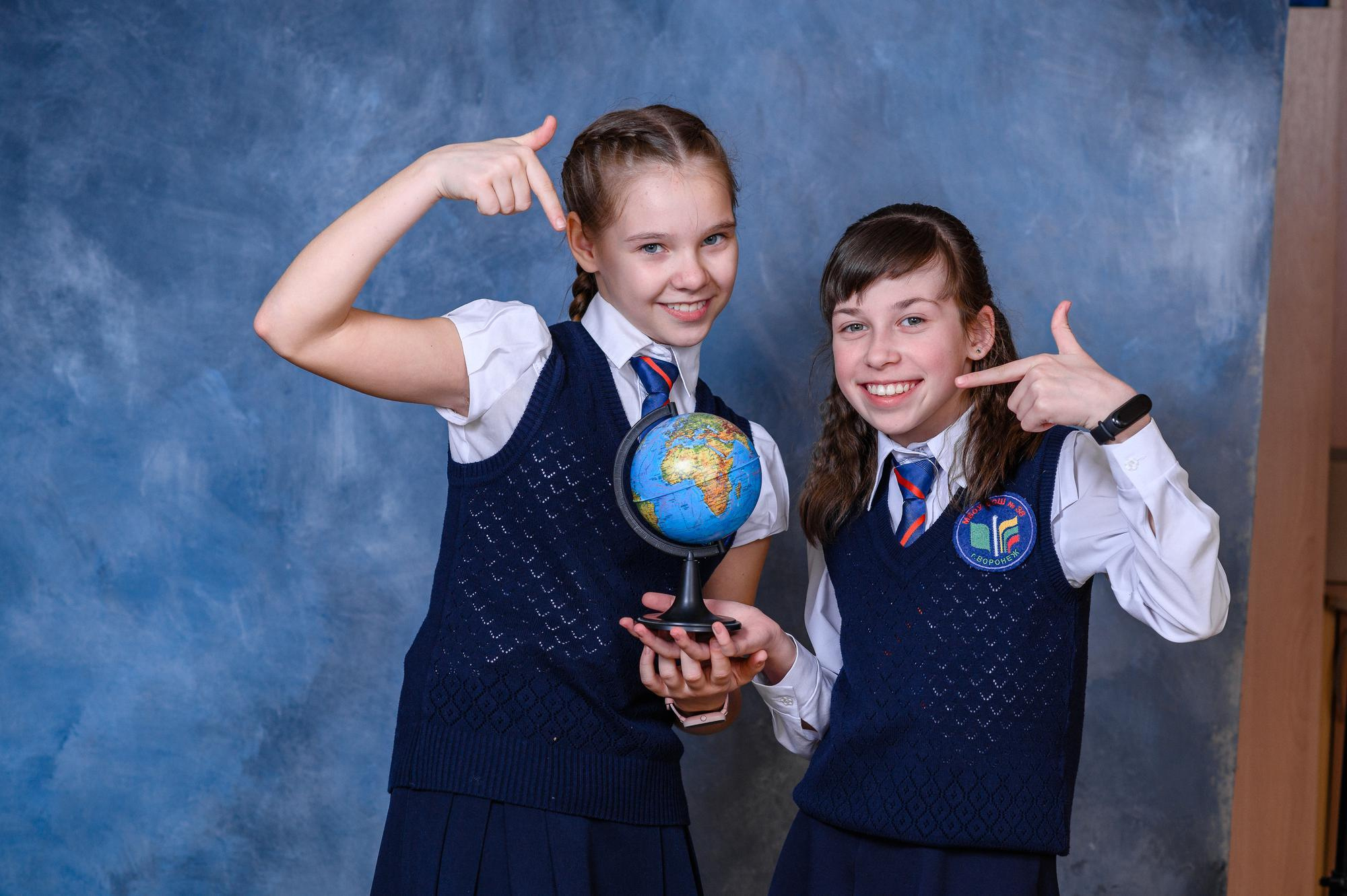 Портреты, школьники