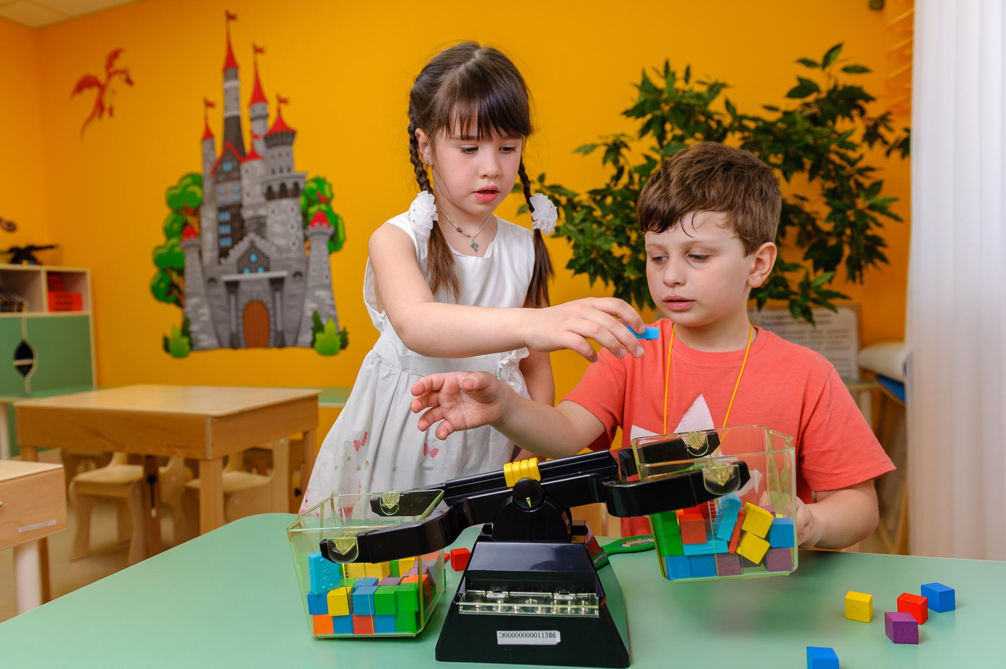 На занятиях