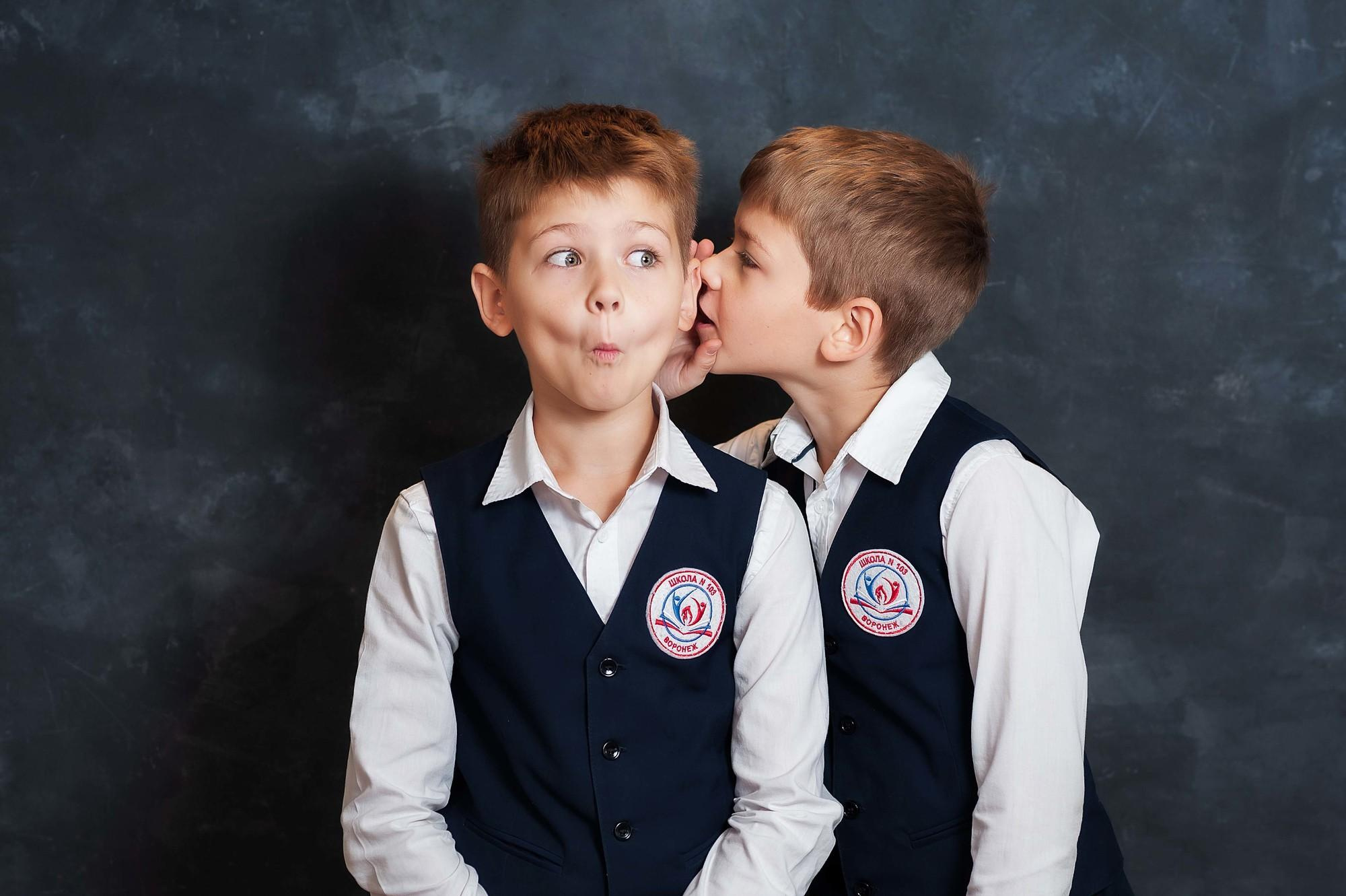 Портреты, школьники