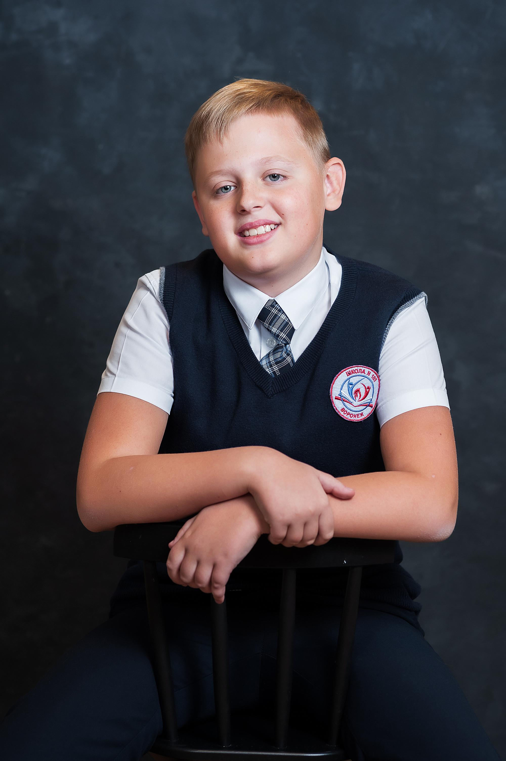 Портреты, школьники